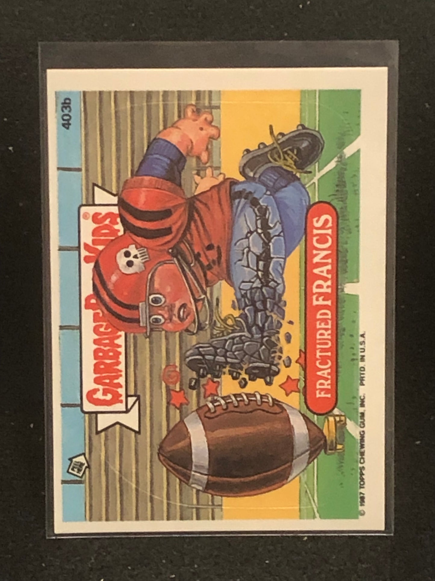 Garbage Pail Kids Original Series 10 (os10) 403b Fractured Francis