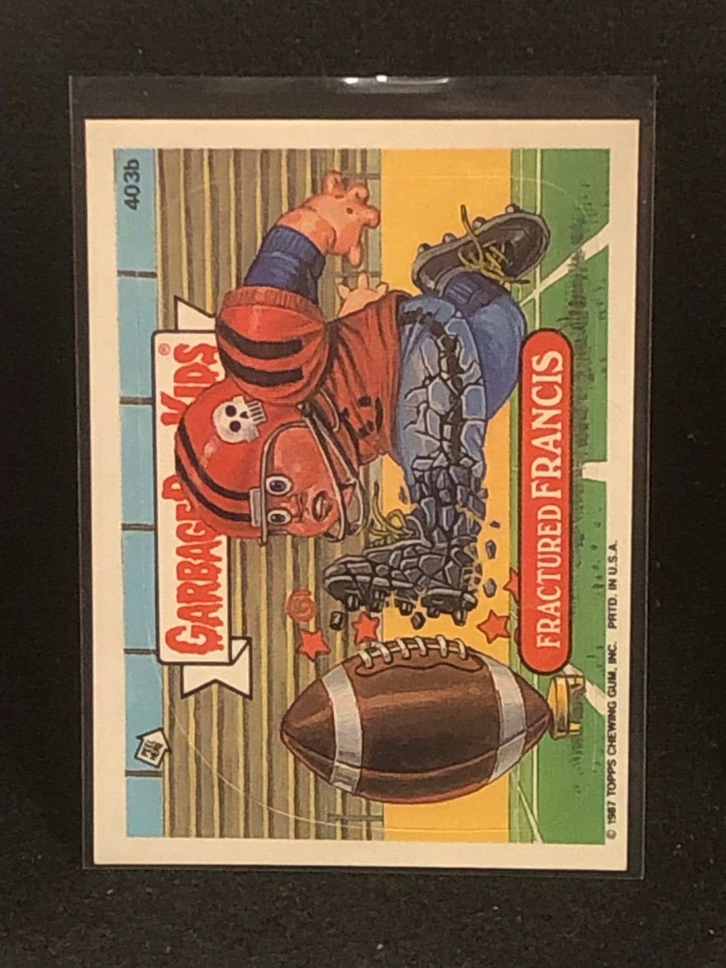 Garbage Pail Kids Original Series 10 (os10) 403b Fractured Francis