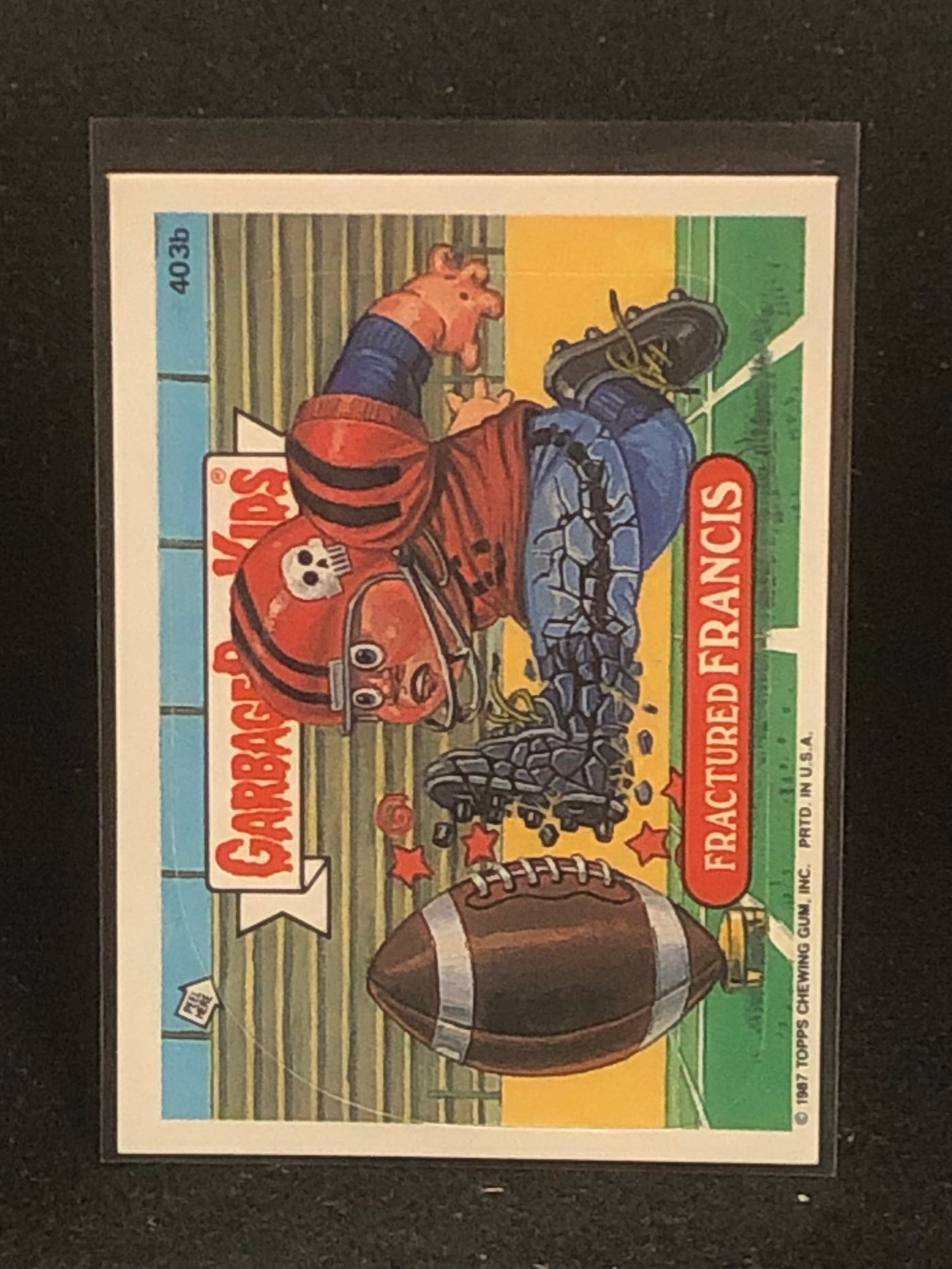 Garbage Pail Kids Original Series 10 (os10) 403b Fractured Francis