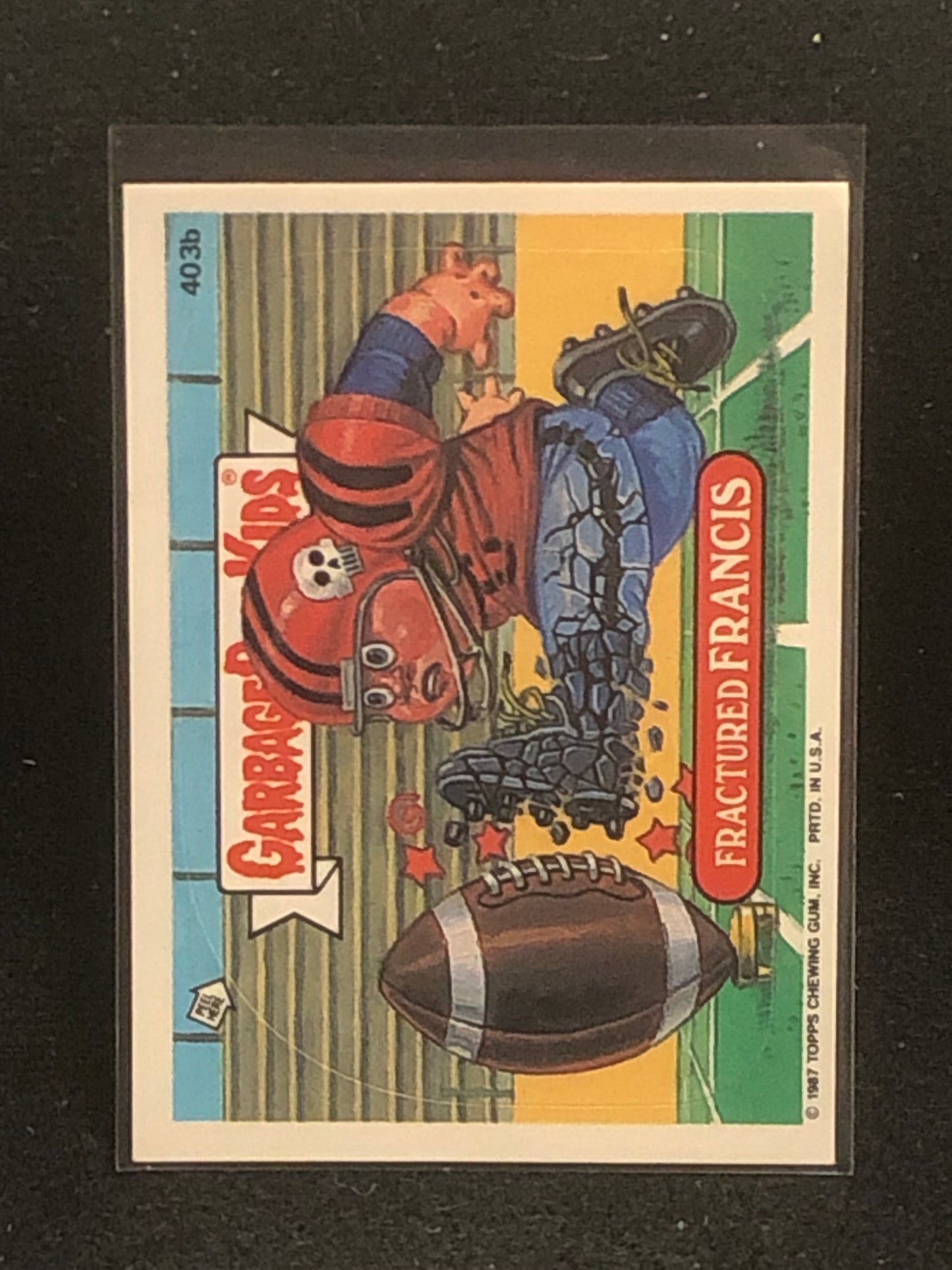 Garbage Pail Kids Original Series 10 (os10) 403b Fractured Francis