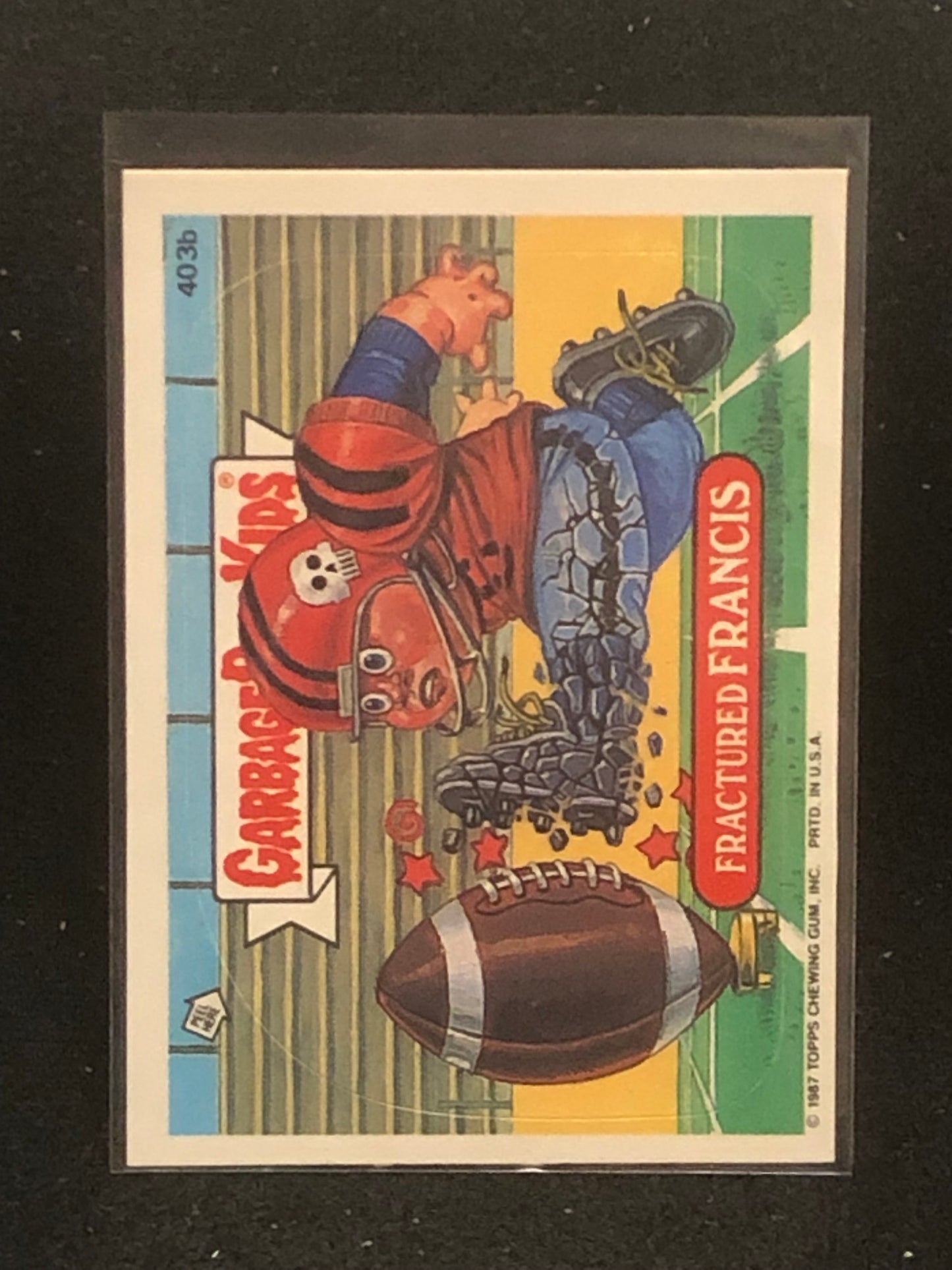 Garbage Pail Kids Original Series 10 (os10) 403b Fractured Francis