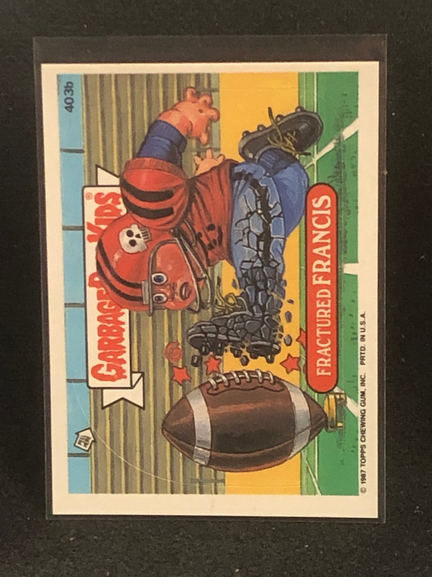 Garbage Pail Kids Original Series 10 (os10) 403b Fractured Francis