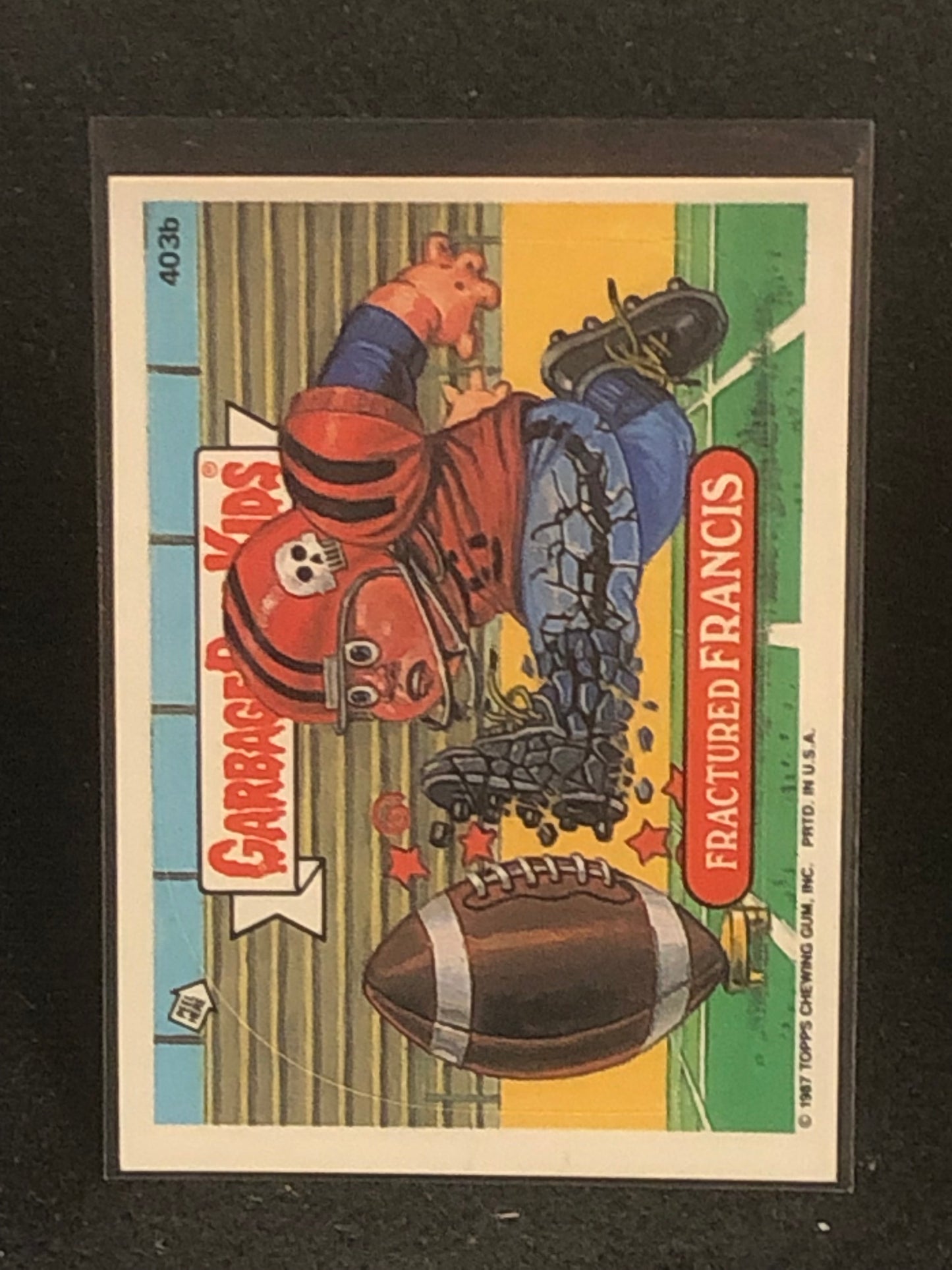 Garbage Pail Kids Original Series 10 (os10) 403b Fractured Francis