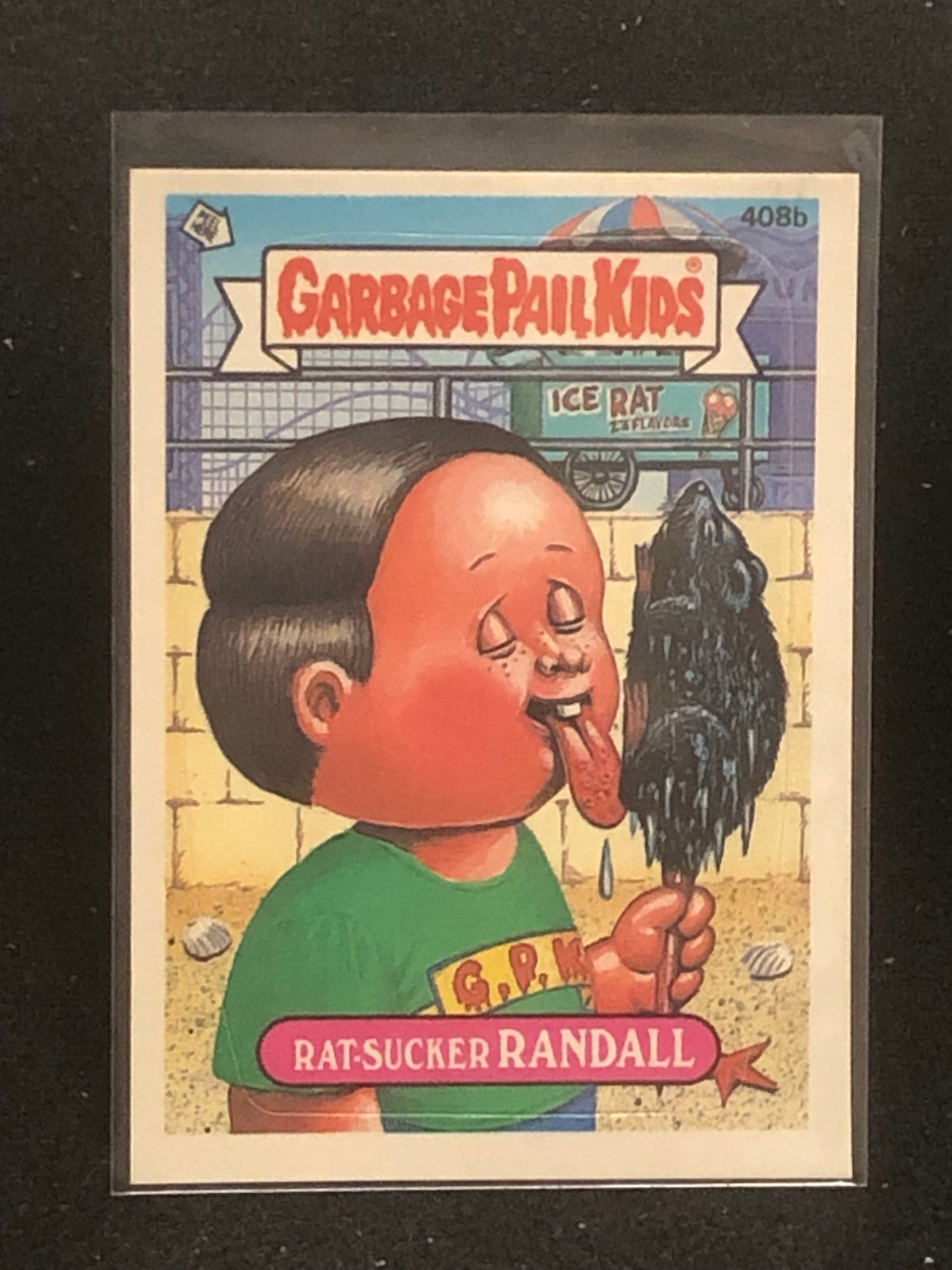 Garbage Pail Kids Original Series 10 (os10) 408b Rat Sucker Randall