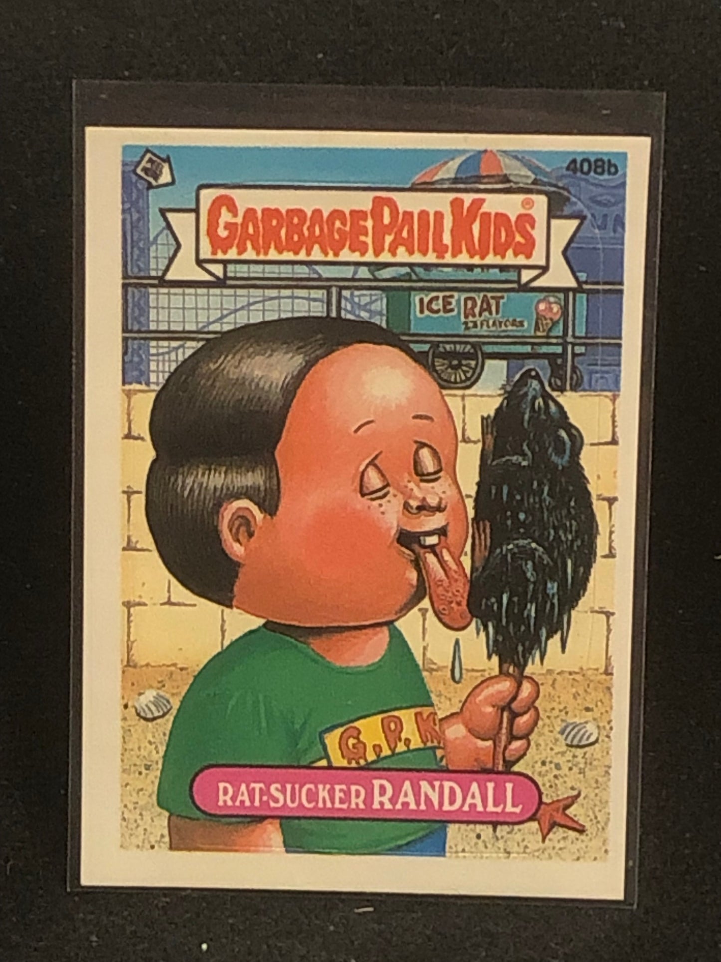 Garbage Pail Kids Original Series 10 (os10) 408b Rat Sucker Randall