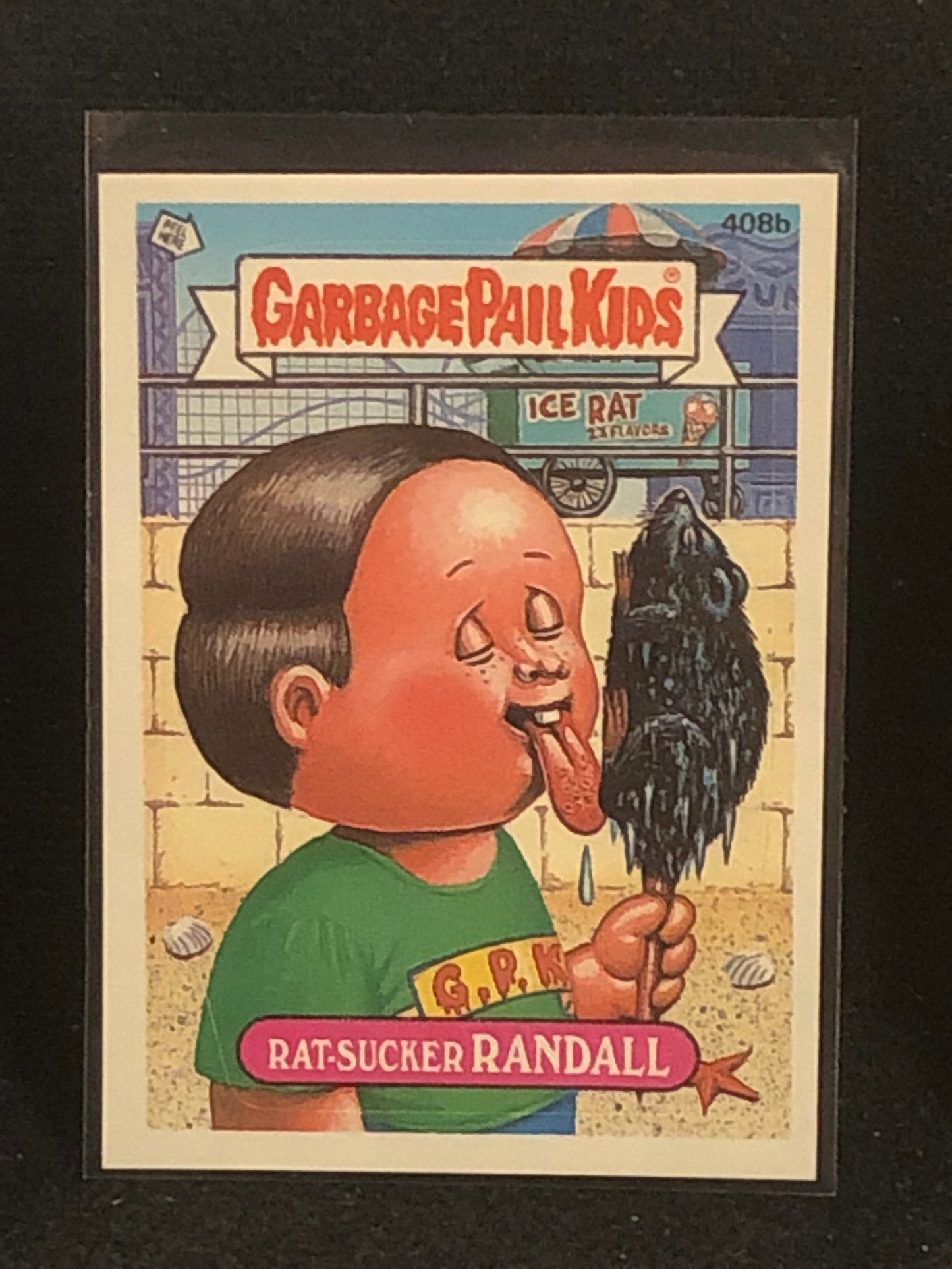 Garbage Pail Kids Original Series 10 (os10) 408b Rat Sucker Randall