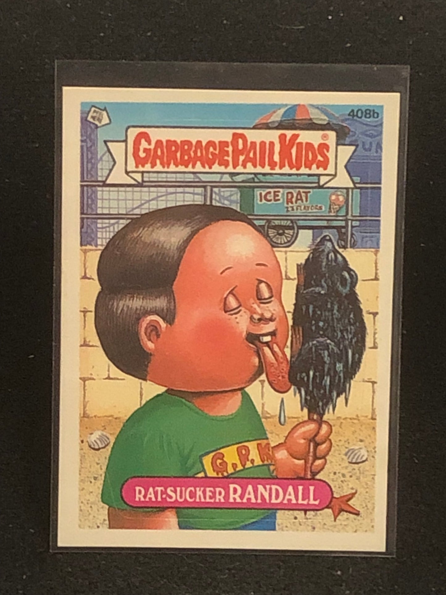 Garbage Pail Kids Original Series 10 (os10) 408b Rat Sucker Randall