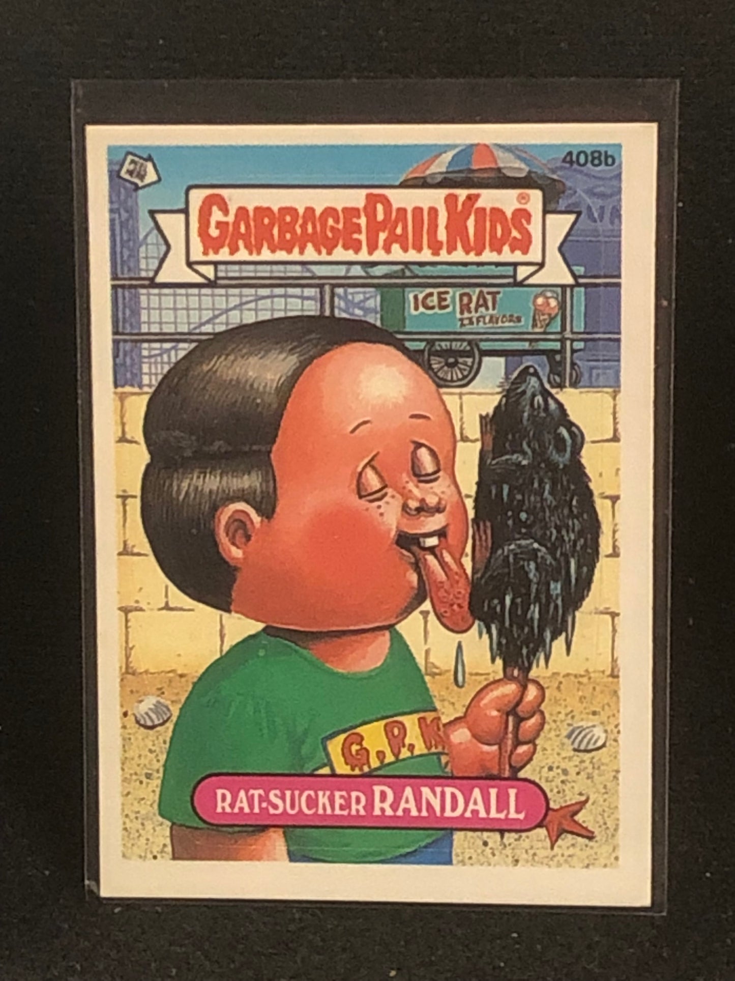 Garbage Pail Kids Original Series 10 (os10) 408b Rat Sucker Randall
