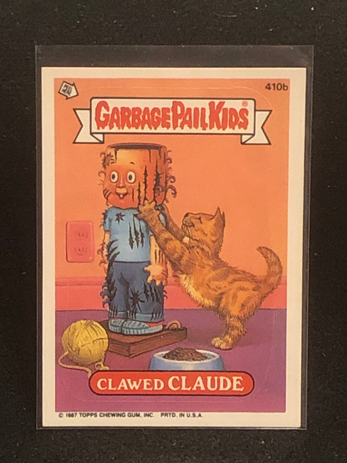 Garbage Pail Kids Original Series 10 (os10) 410b Clawed Claude
