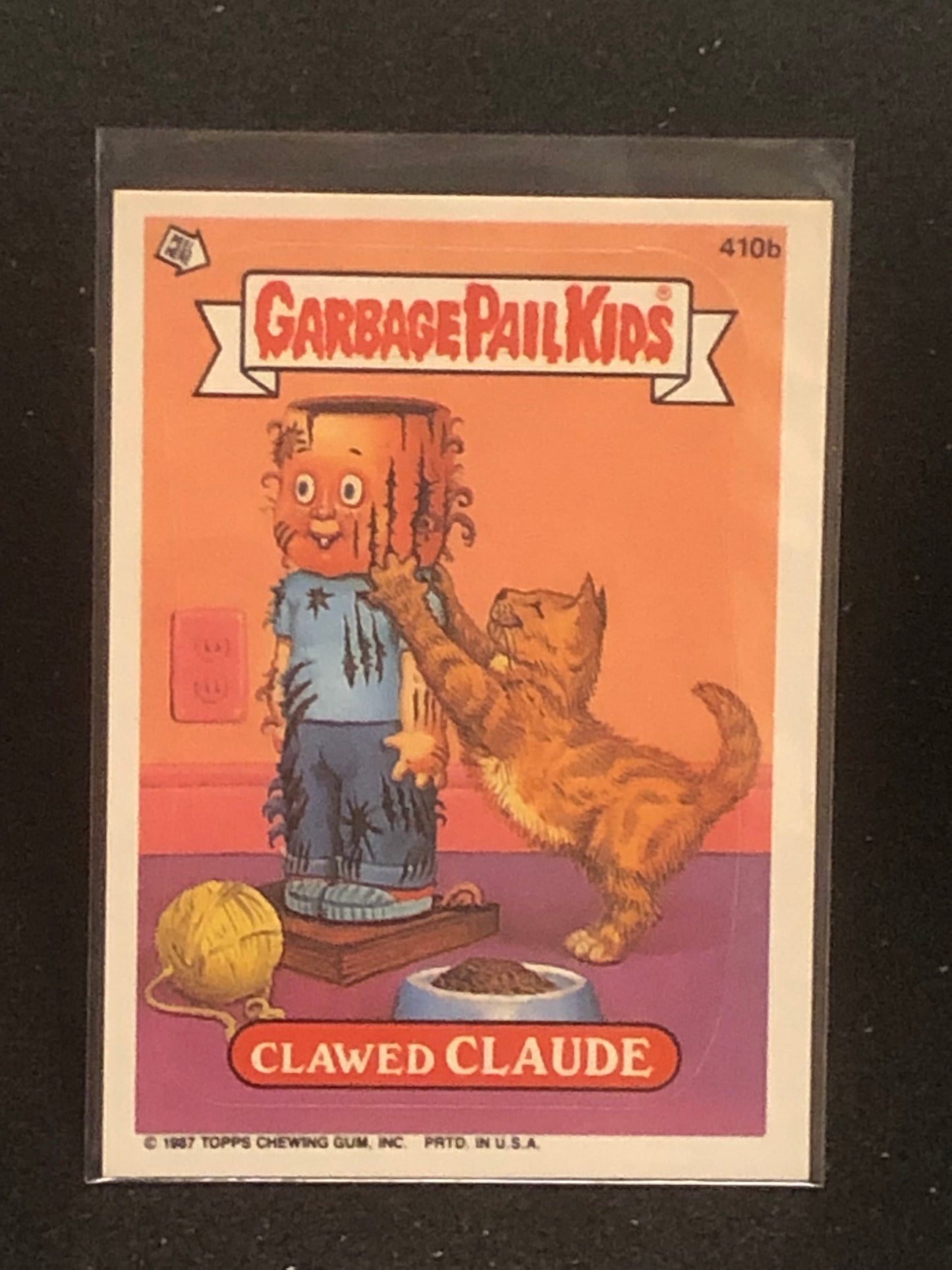 Garbage Pail Kids Original Series 10 (os10) 410b Clawed Claude