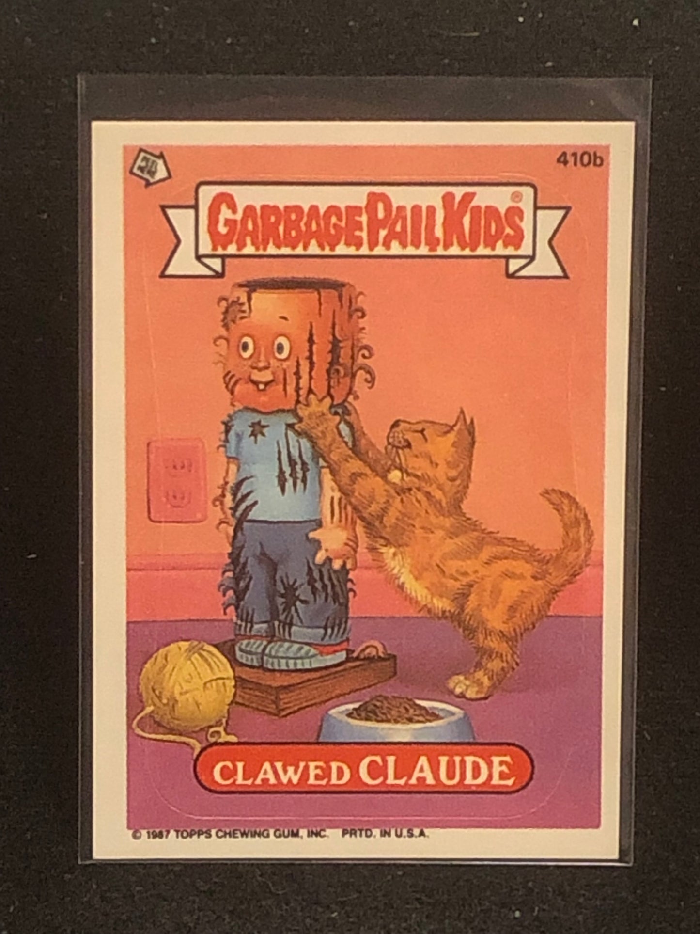 Garbage Pail Kids Original Series 10 (os10) 410b Clawed Claude