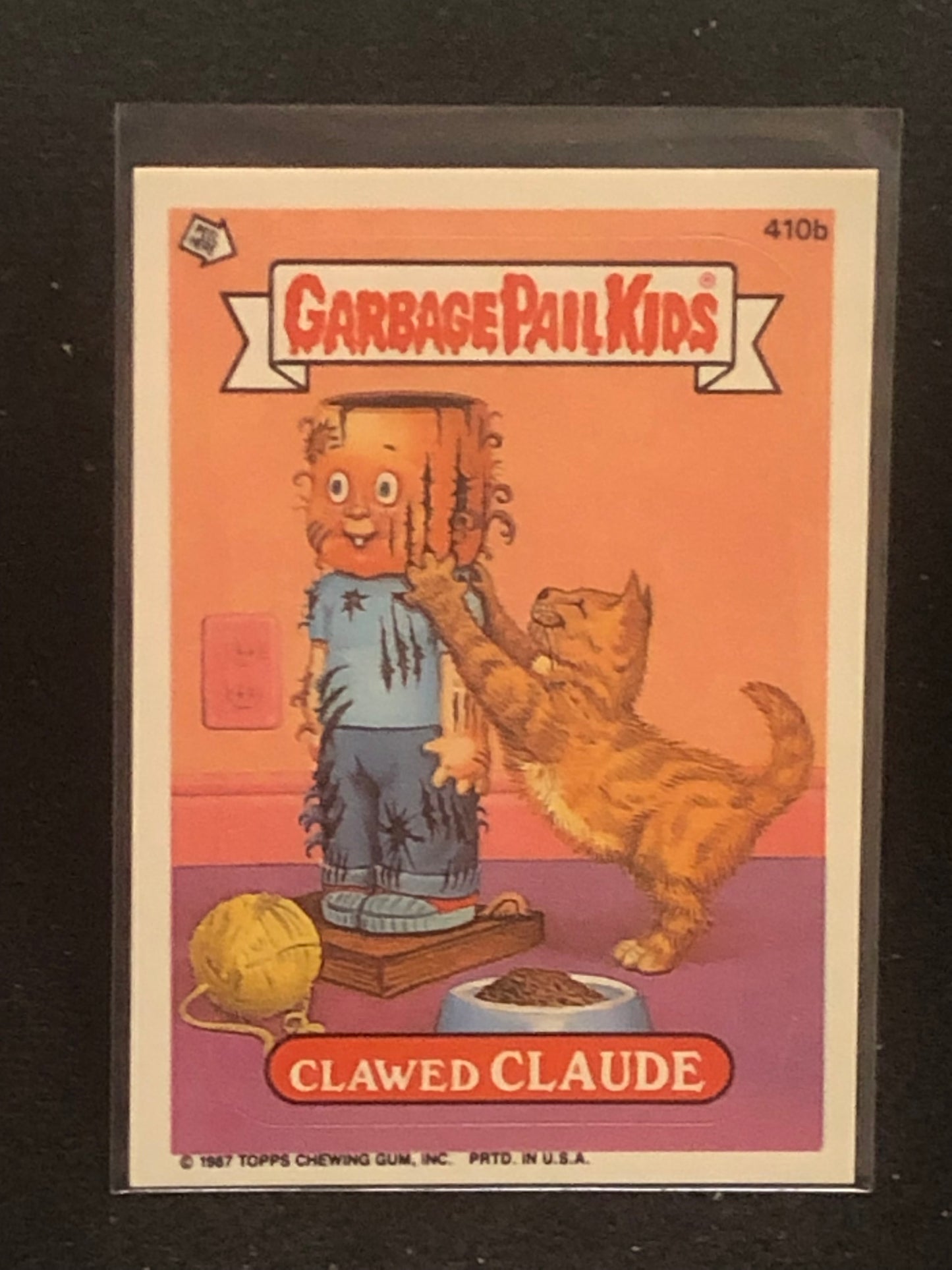 Garbage Pail Kids Original Series 10 (os10) 410b Clawed Claude