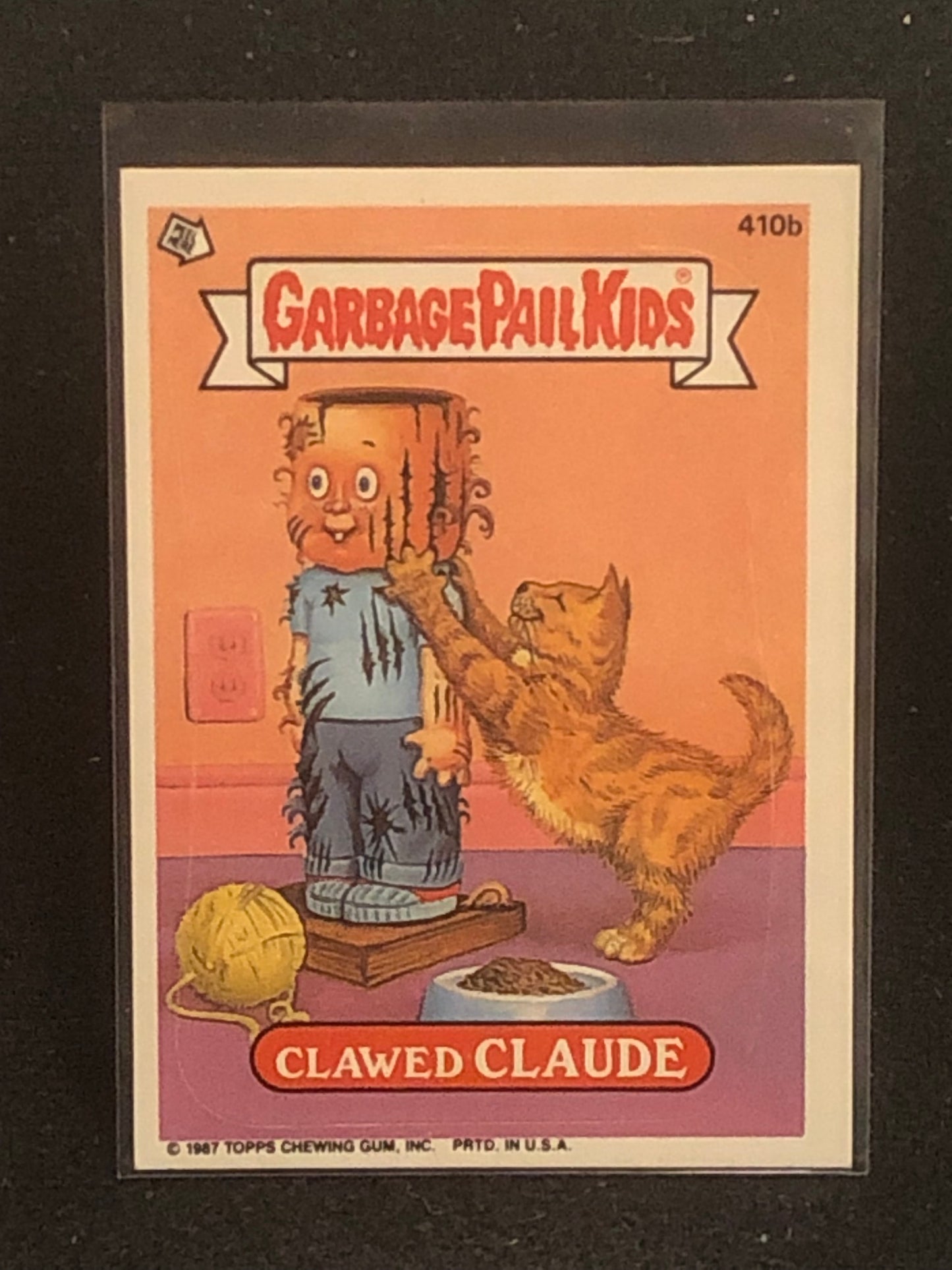 Garbage Pail Kids Original Series 10 (os10) 410b Clawed Claude