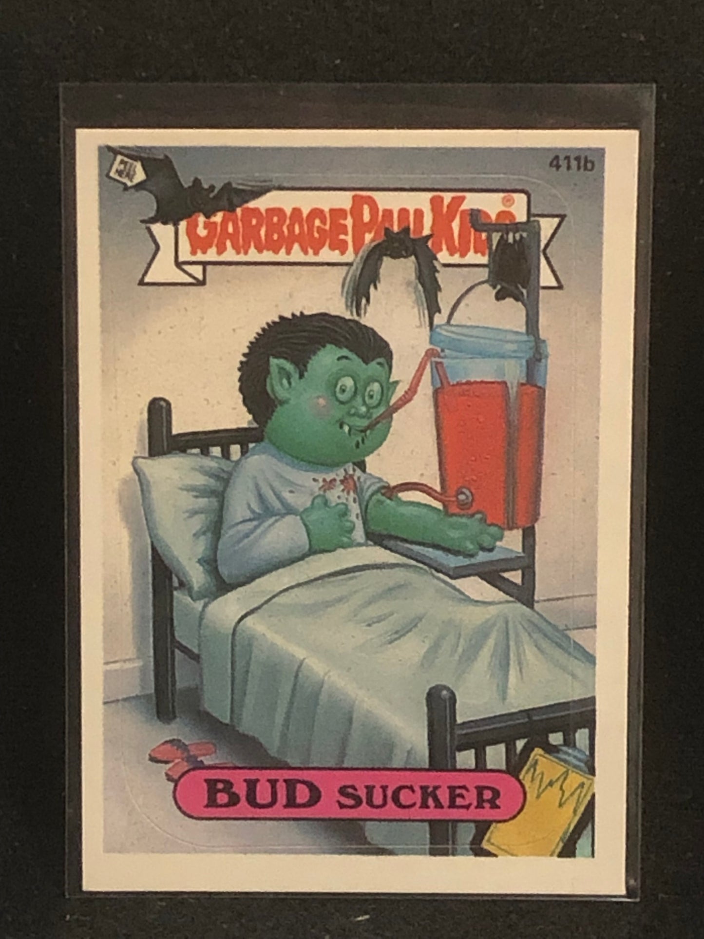 Garbage Pail Kids Original Series 10 (os10) 411b Bud Sucker