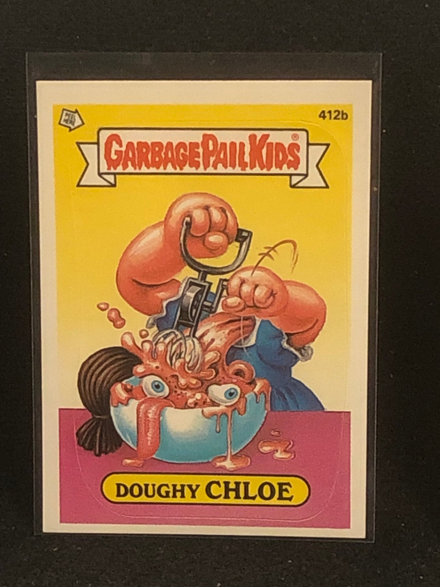 Garbage Pail Kids Original Series 10 (os10) 412b Doughy Chloe