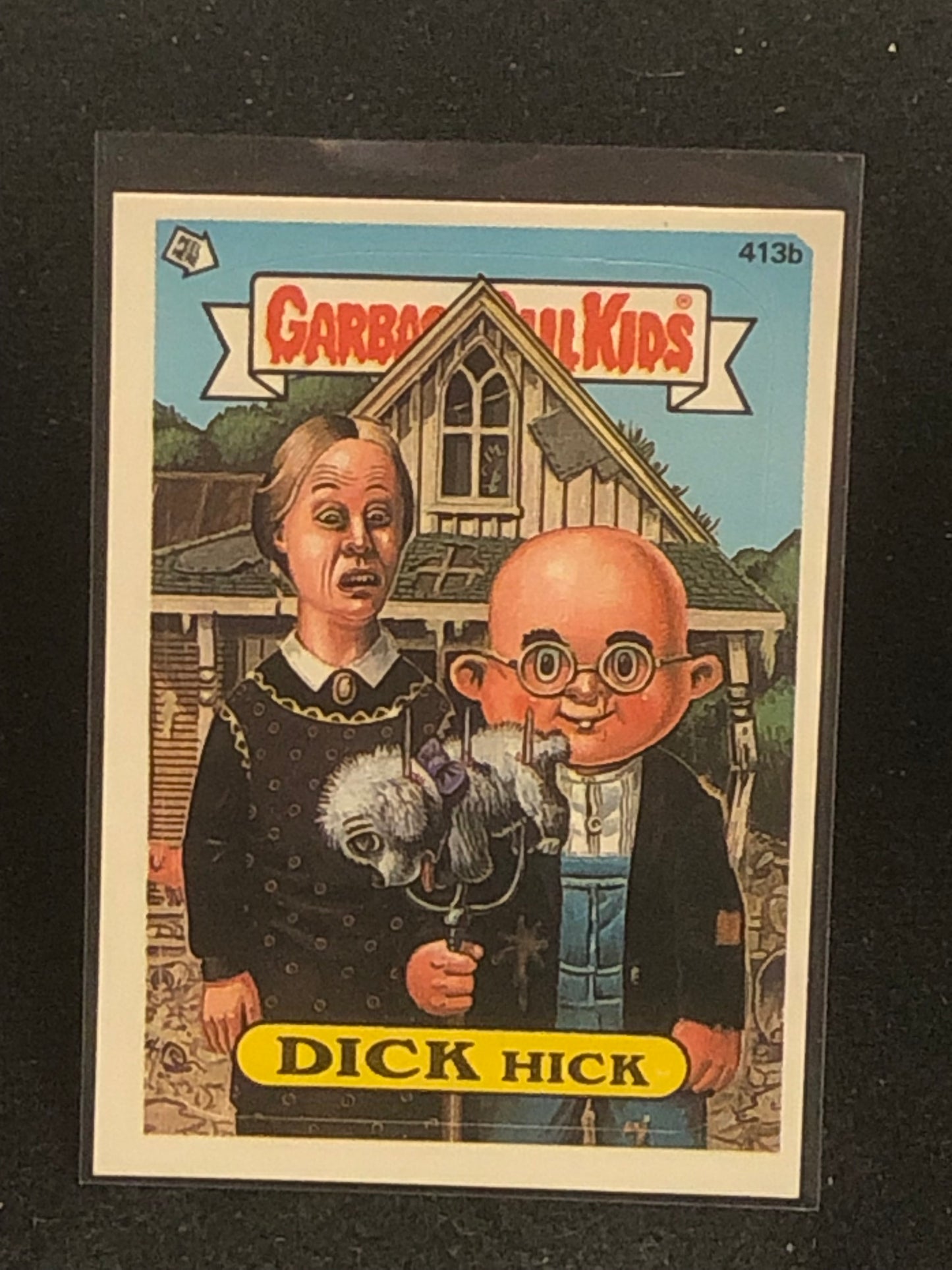 Garbage Pail Kids Original Series 10 (os10) 413b Dick Hick