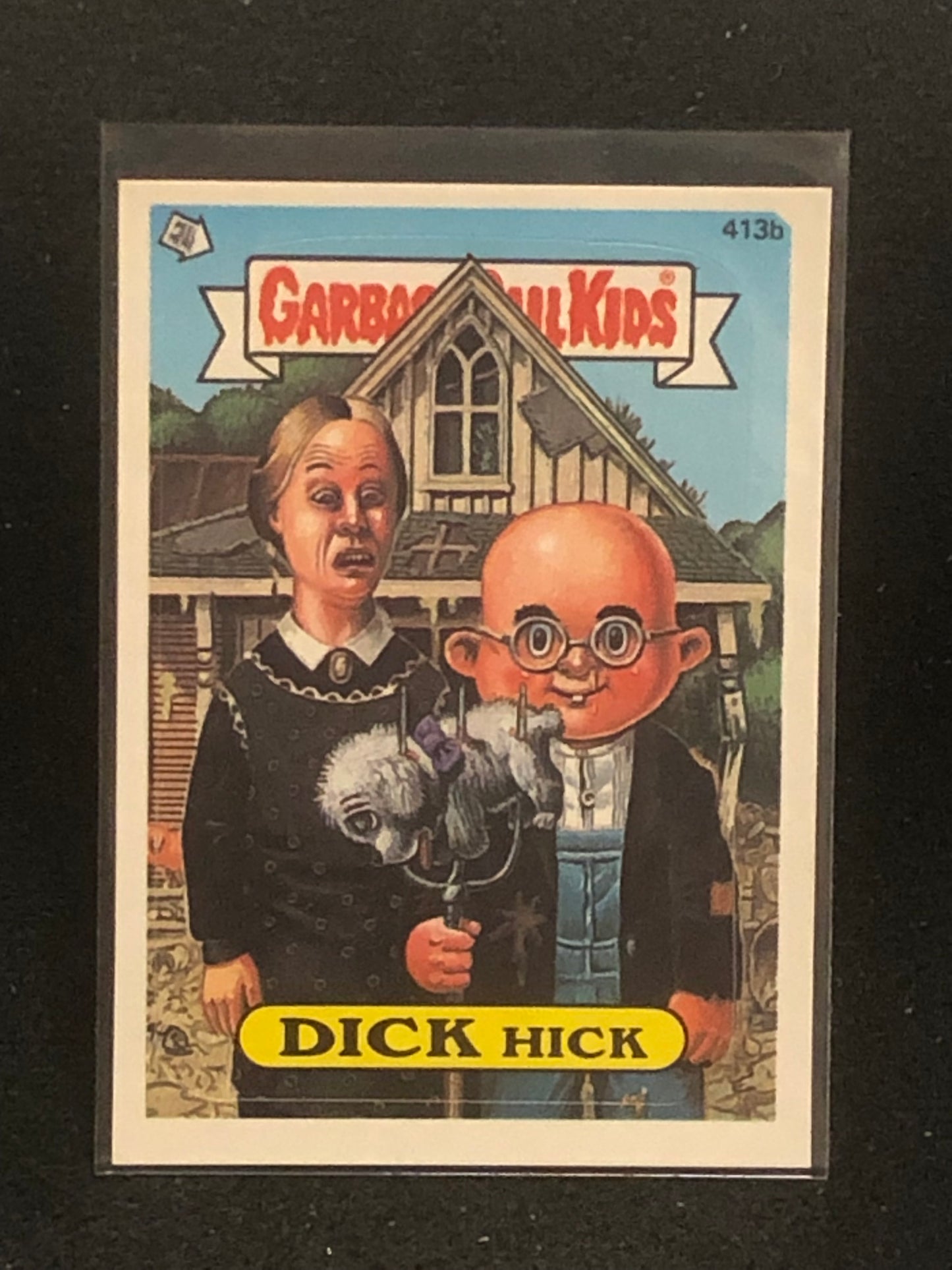 Garbage Pail Kids Original Series 10 (os10) 413b Dick Hick
