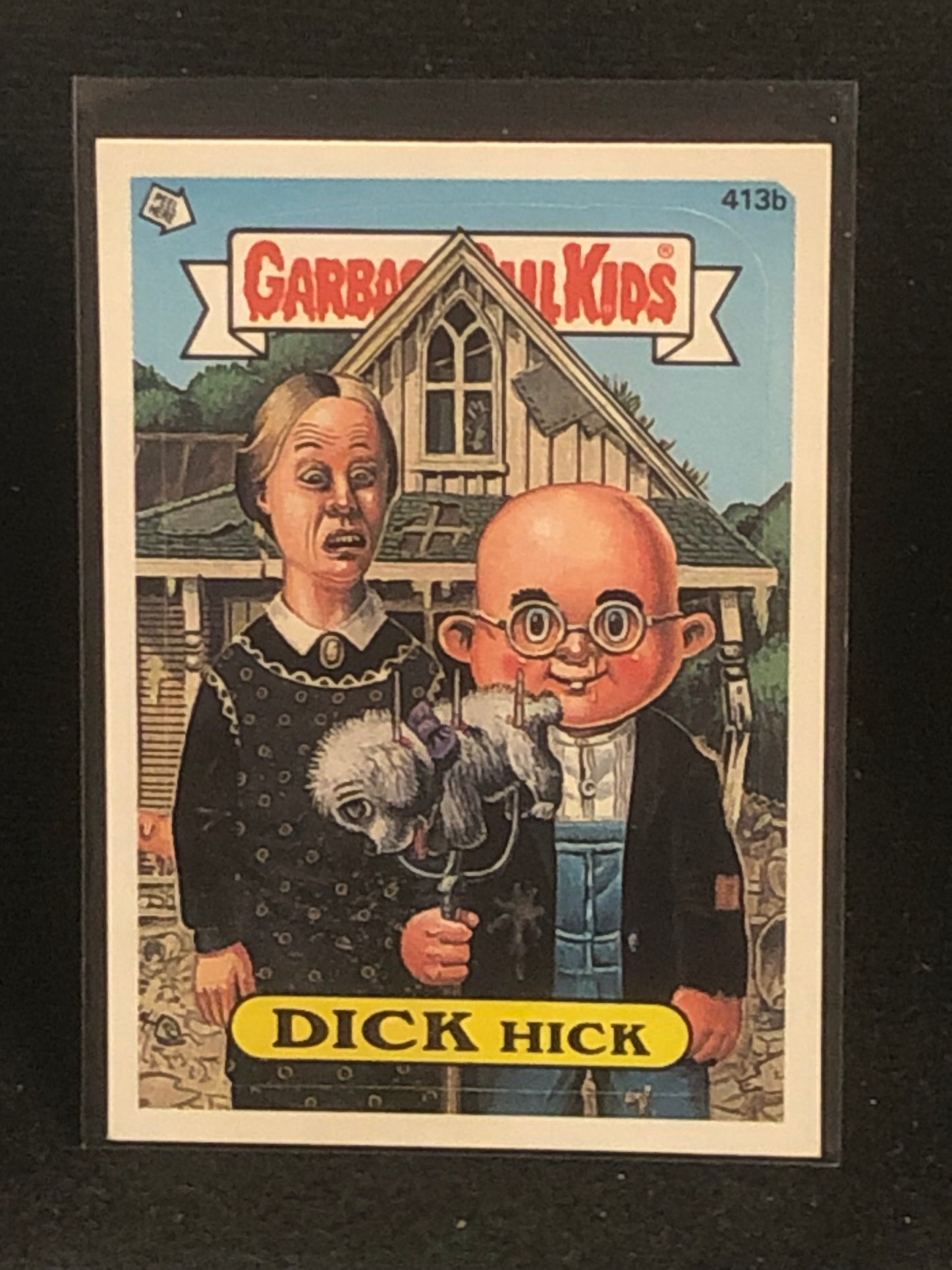 Garbage Pail Kids Original Series 10 (os10) 413b Dick Hick