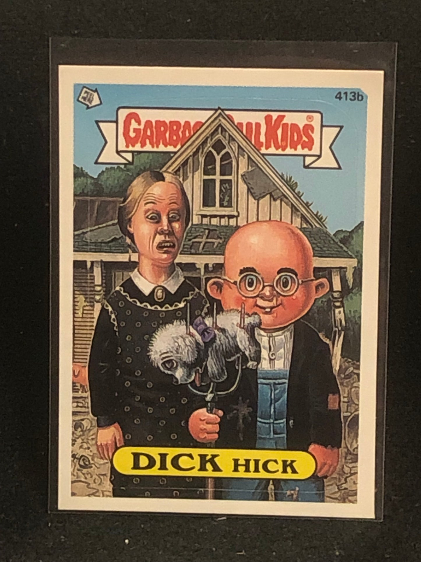 Garbage Pail Kids Original Series 10 (os10) 413b Dick Hick