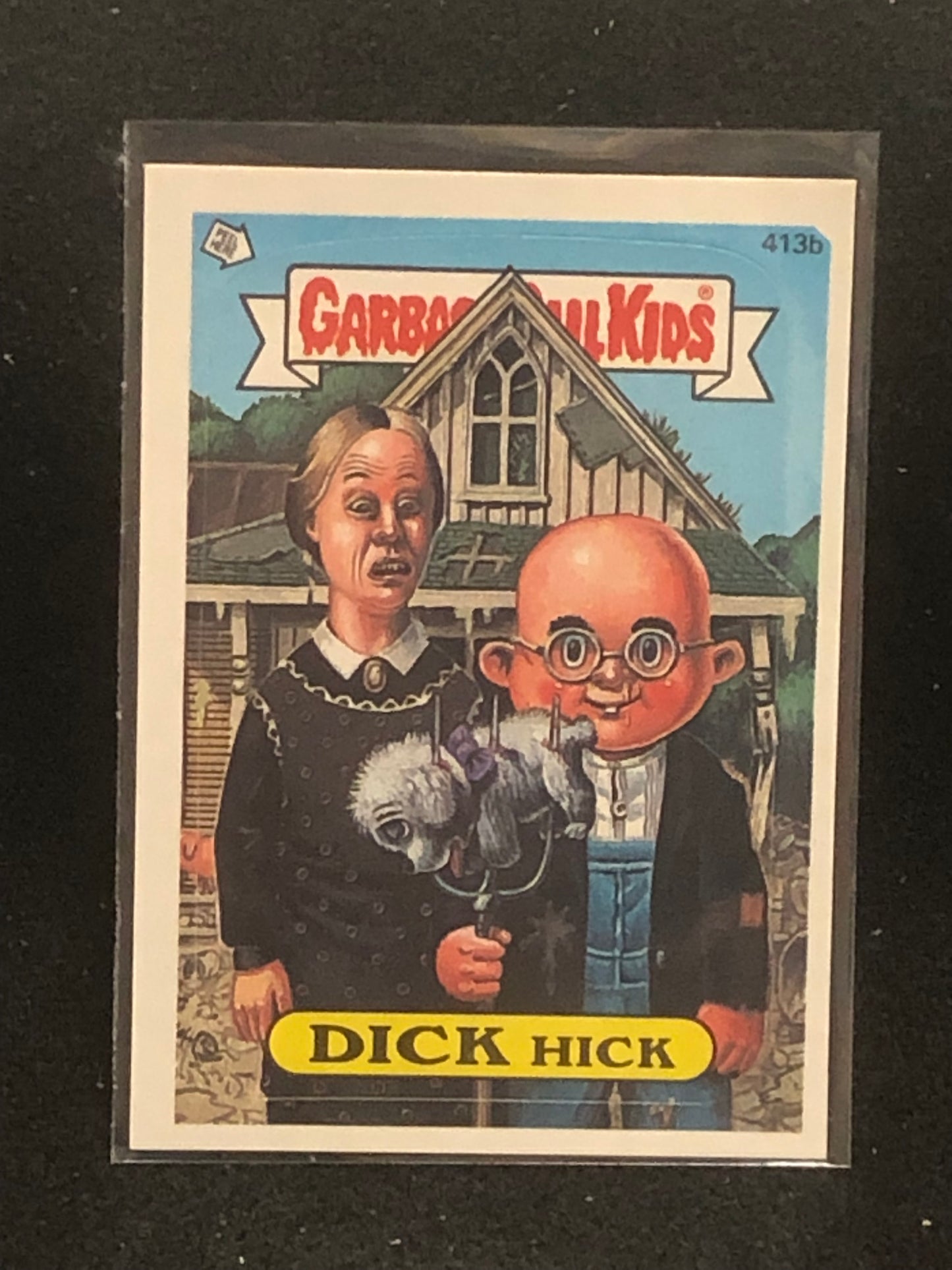 Garbage Pail Kids Original Series 10 (os10) 413b Dick Hick