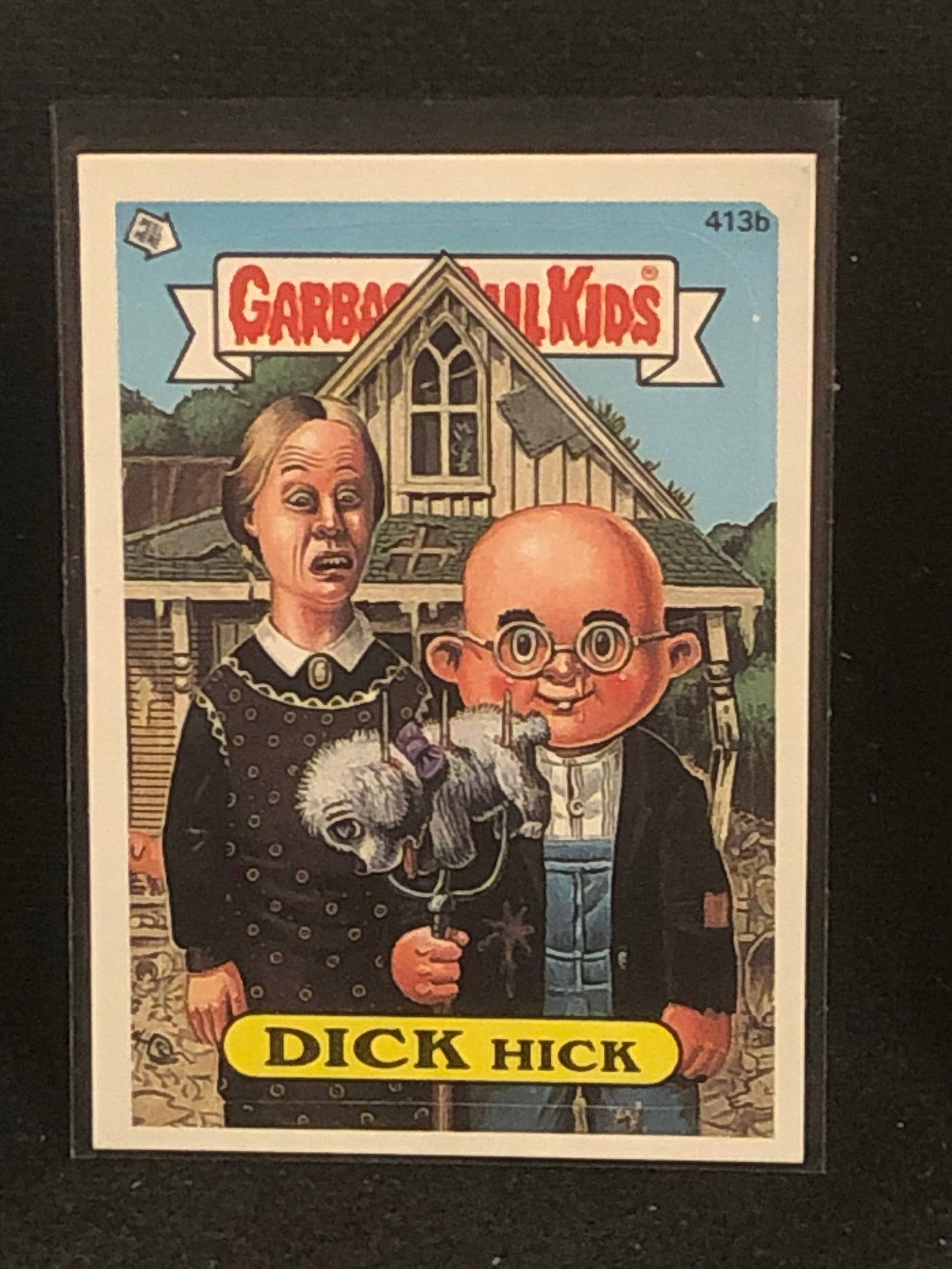 Garbage Pail Kids Original Series 10 (os10) 413b Dick Hick