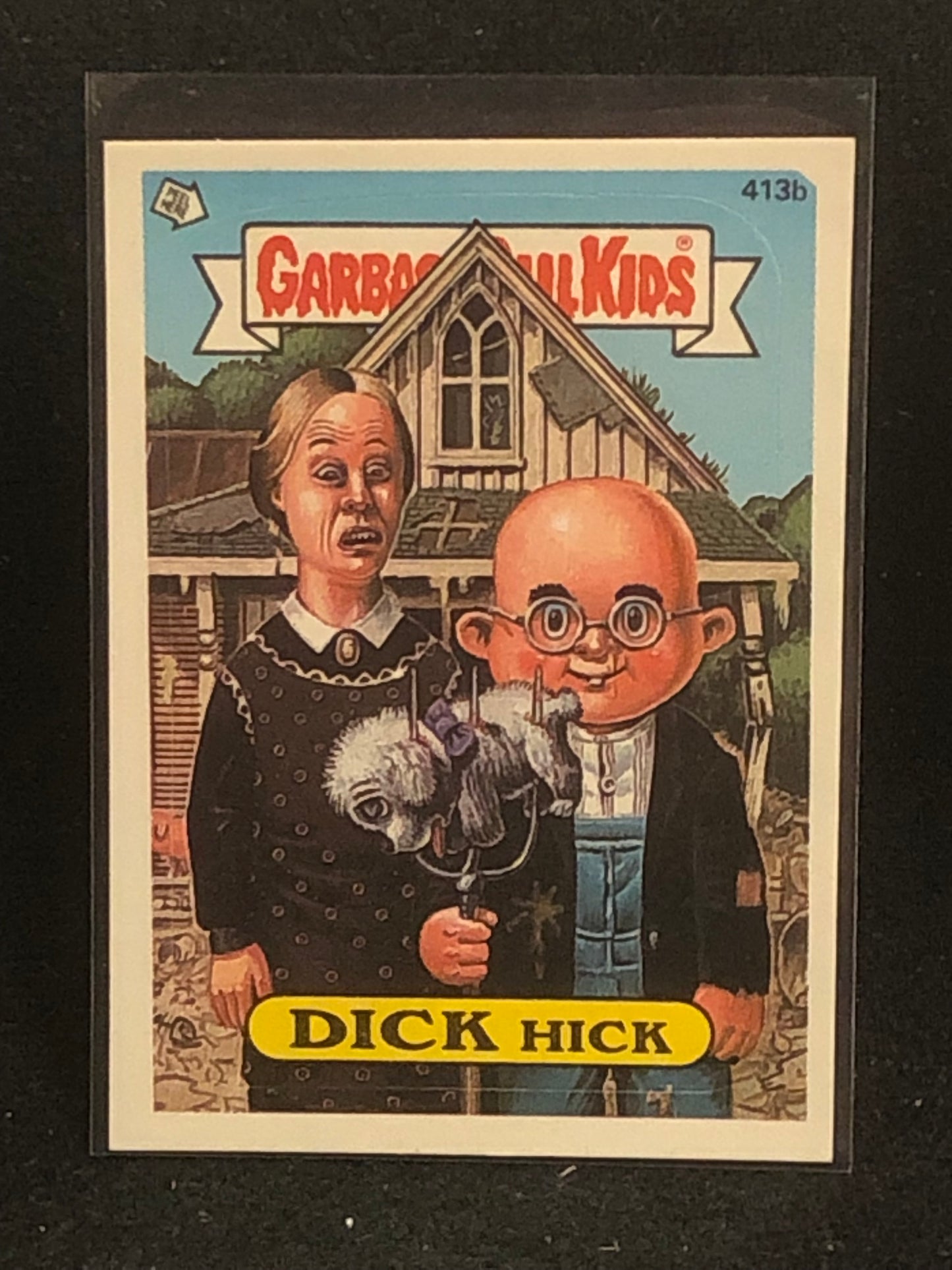 Garbage Pail Kids Original Series 10 (os10) 413b Dick Hick