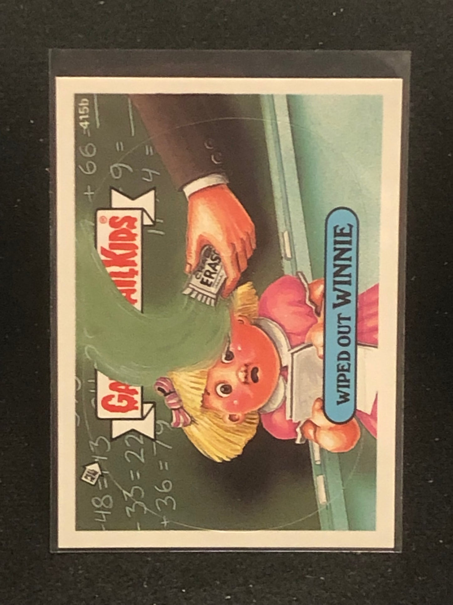 Garbage Pail Kids Original Series 10 (os10) 415b Wiped Out Winnie