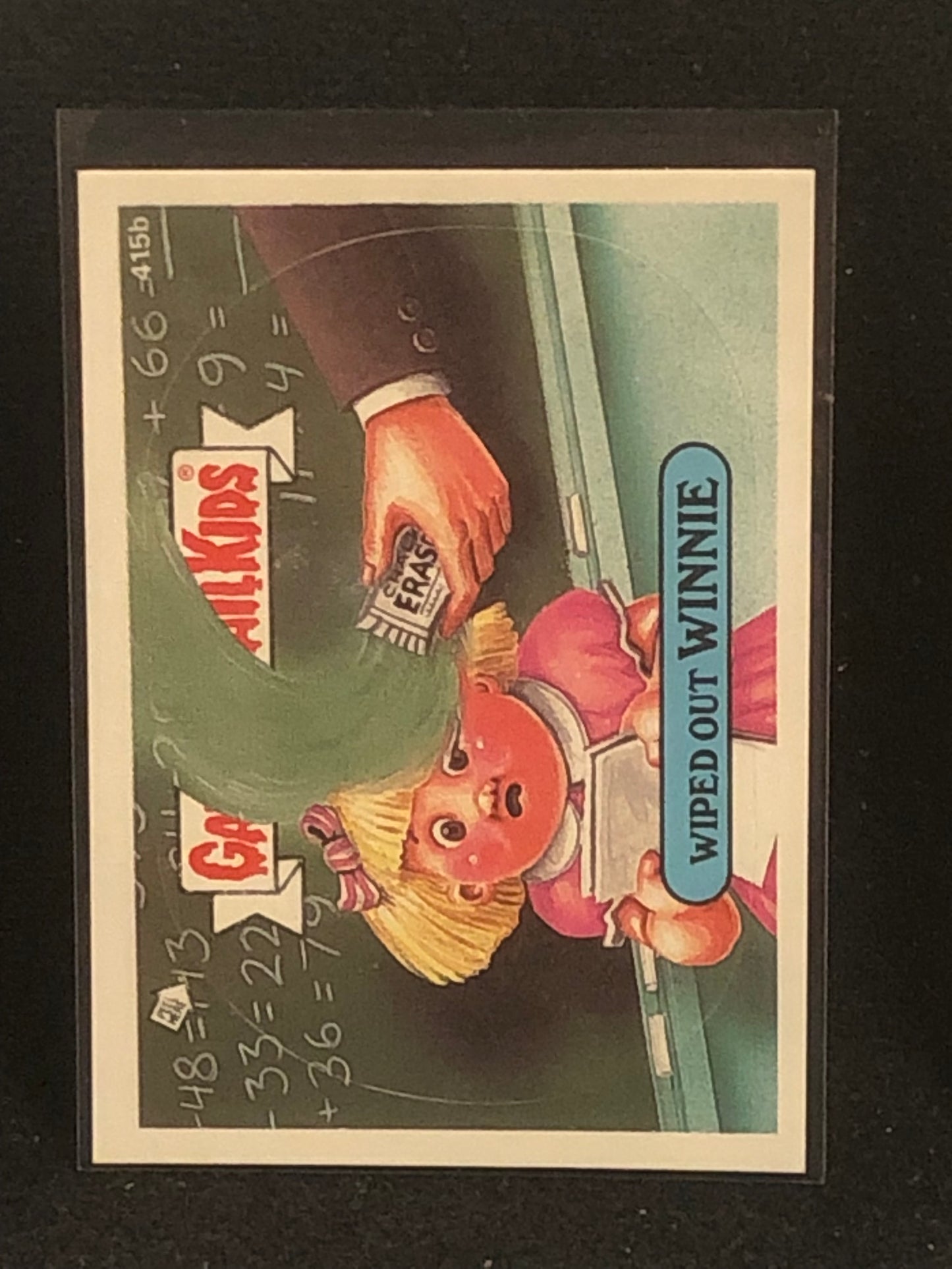 Garbage Pail Kids Original Series 10 (os10) 415b Wiped Out Winnie