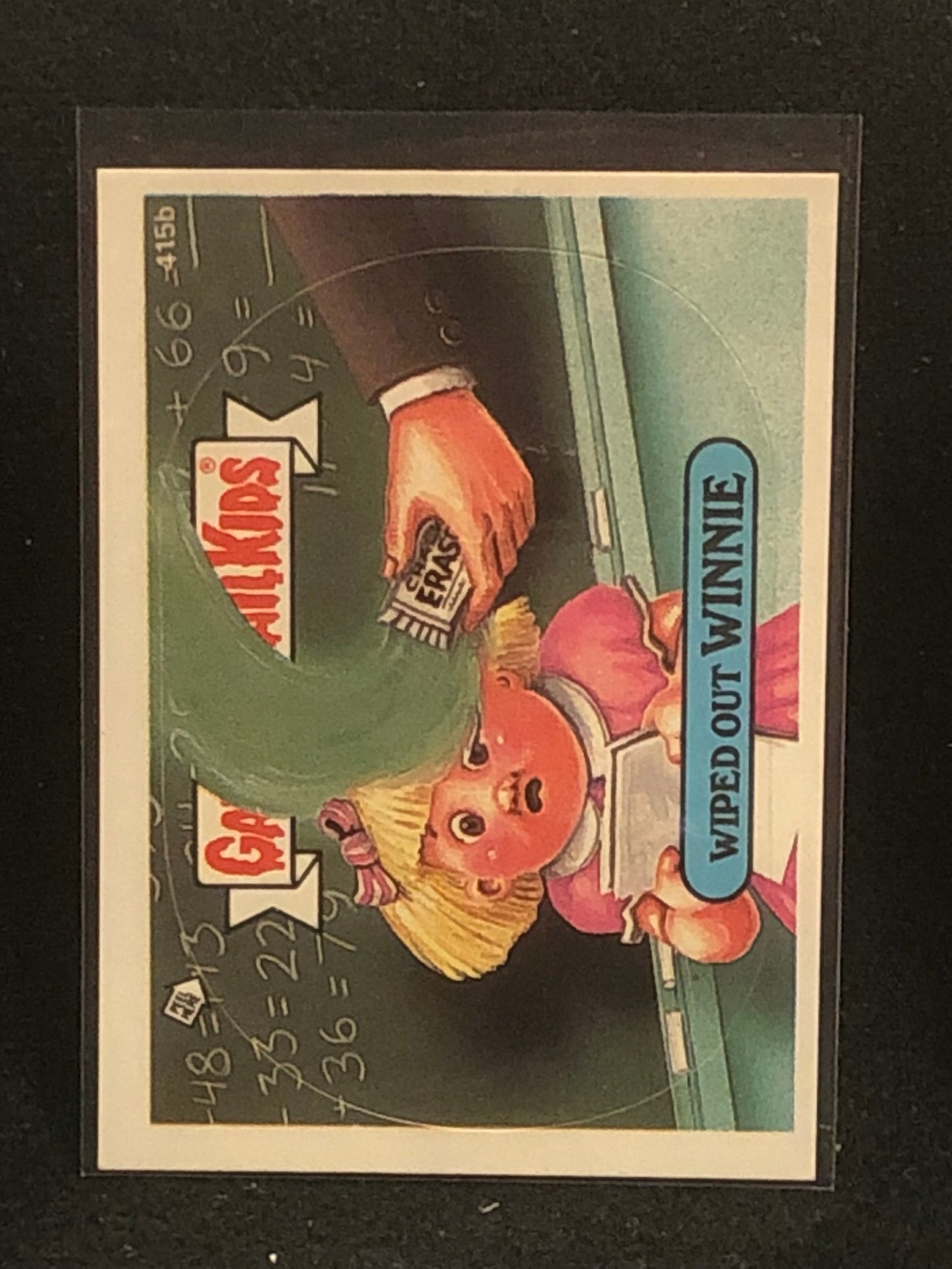 Garbage Pail Kids Original Series 10 (os10) 415b Wiped Out Winnie