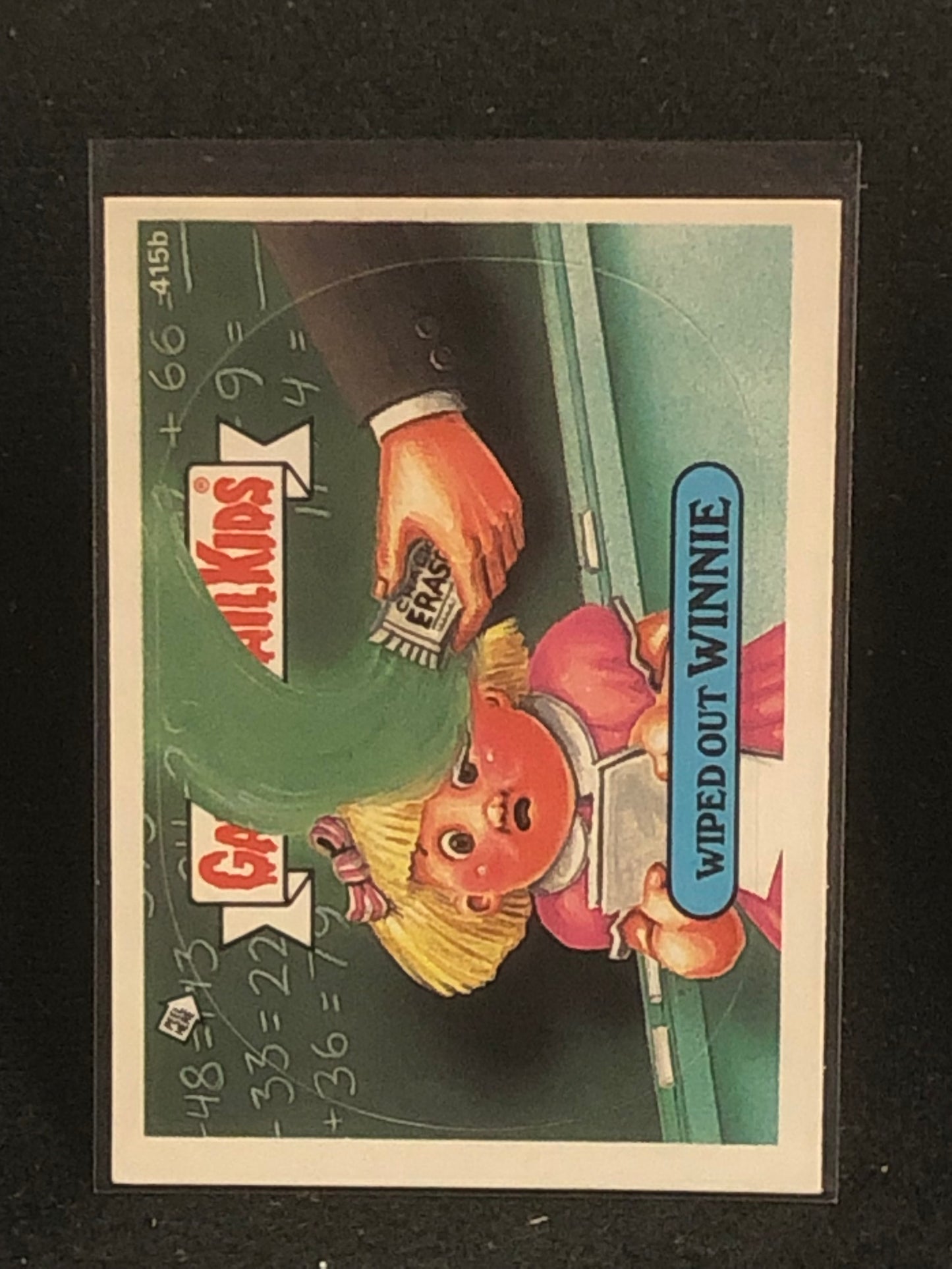 Garbage Pail Kids Original Series 10 (os10) 415b Wiped Out Winnie