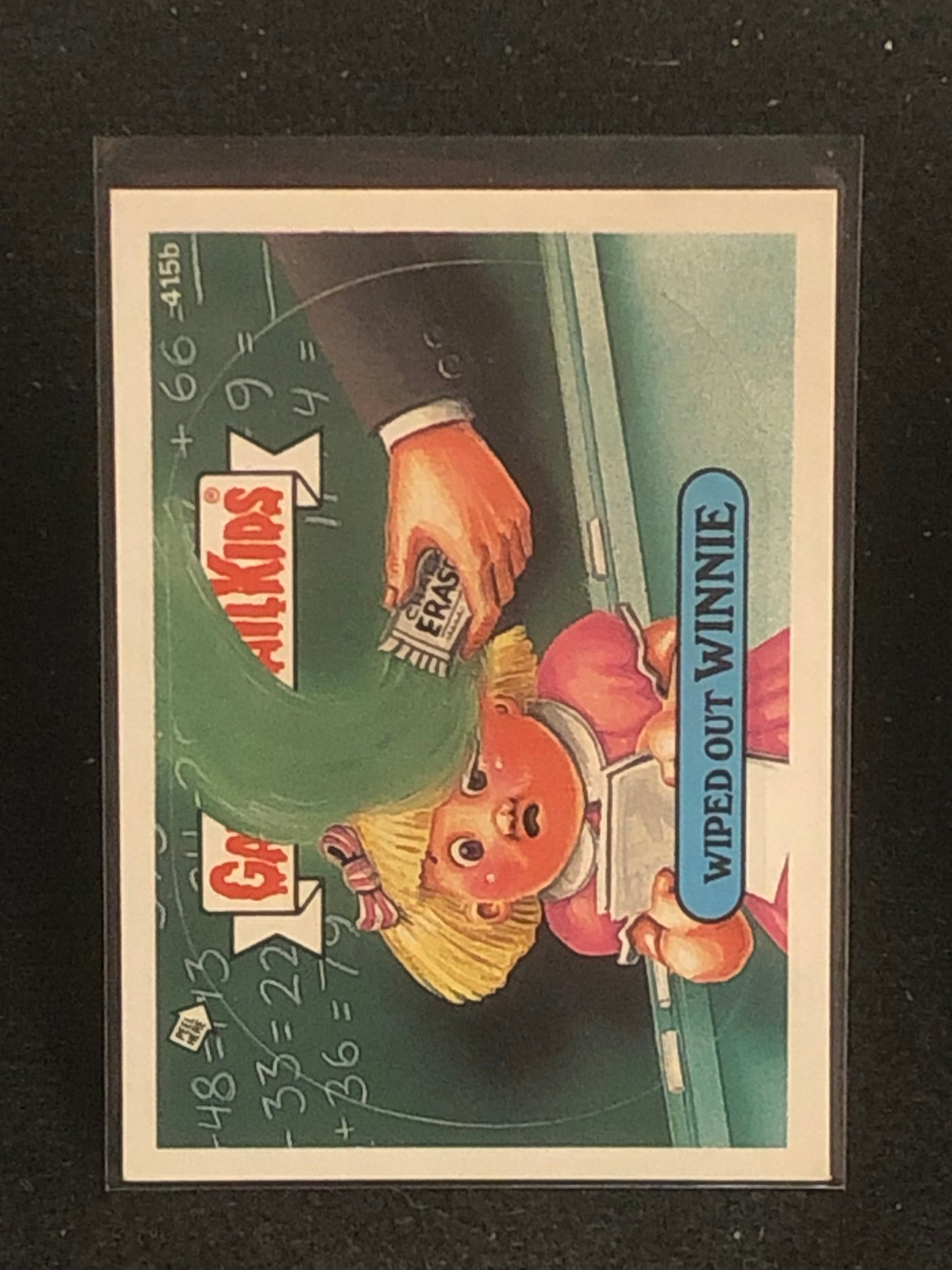 Garbage Pail Kids Original Series 10 (os10) 415b Wiped Out Winnie