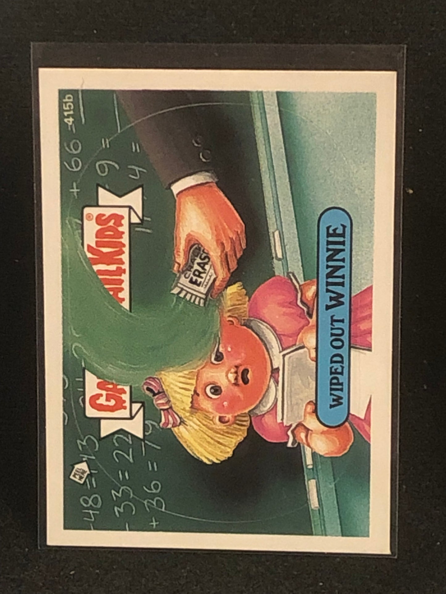 Garbage Pail Kids Original Series 10 (os10) 415b Wiped Out Winnie