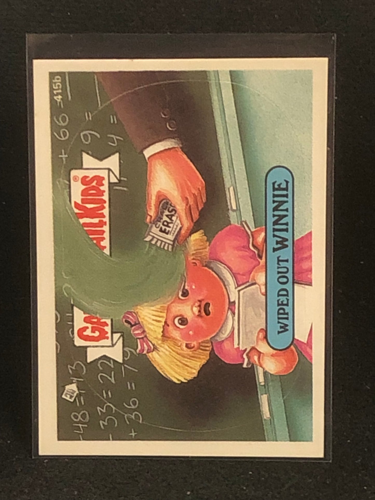 Garbage Pail Kids Original Series 10 (os10) 415b Wiped Out Winnie