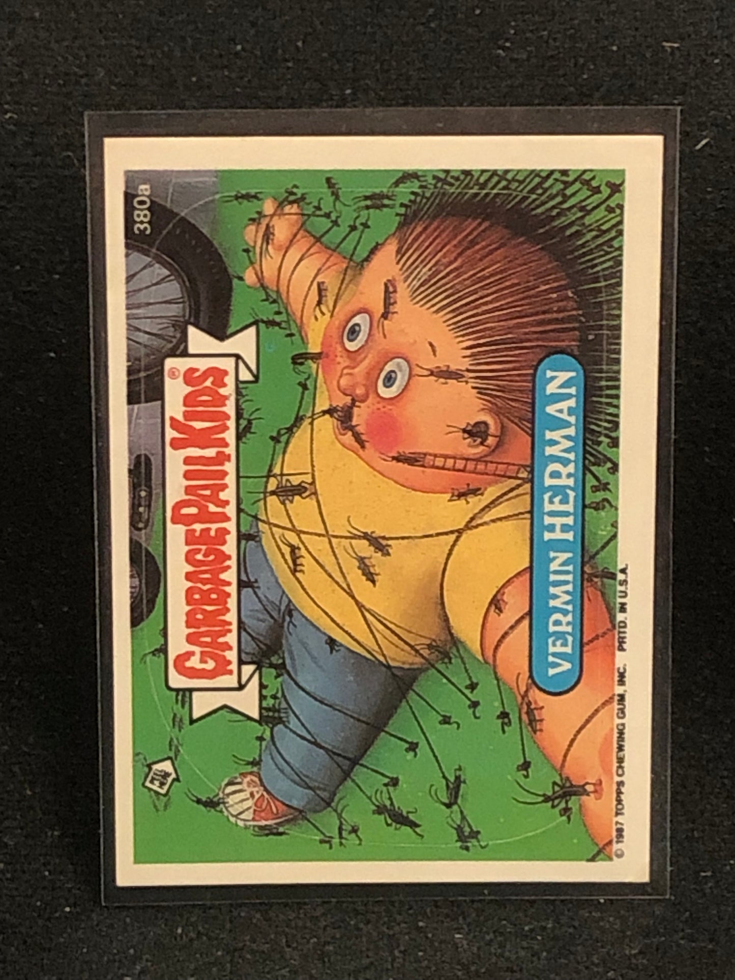 Garbage Pail Kids Original Series 10 (os10) 380a Vermin Herman