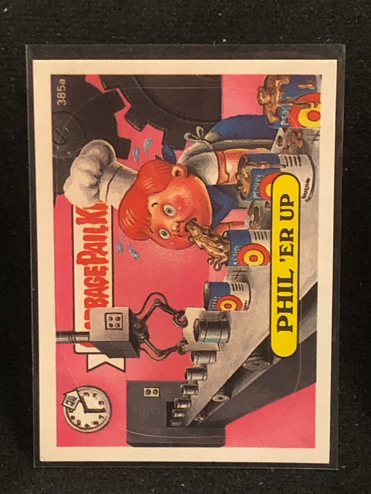 Garbage Pail Kids Original Series 10 (os10) 385a Phil Er Up