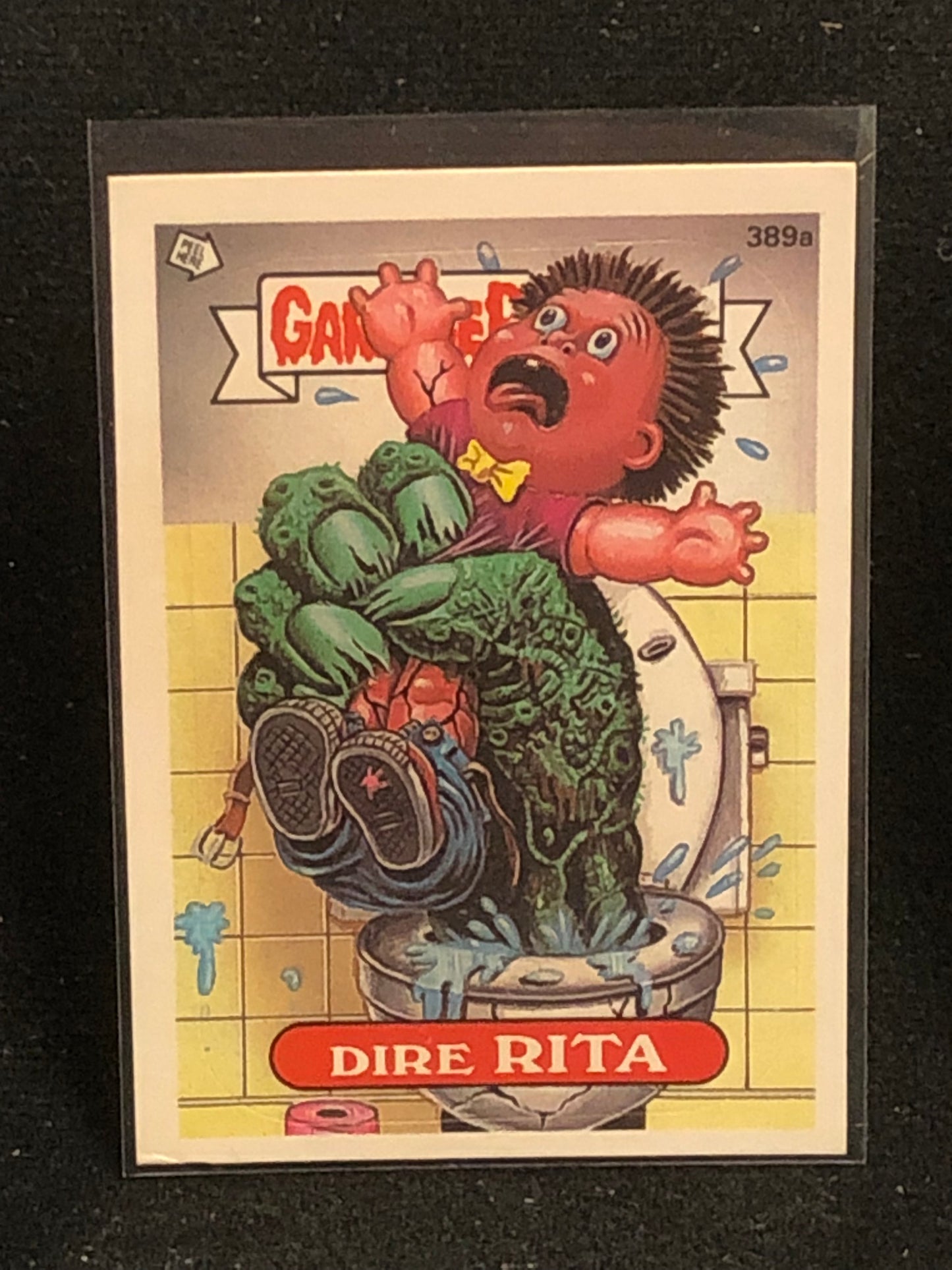 Garbage Pail Kids Original Series 10 (os10) 389a Dire Rita