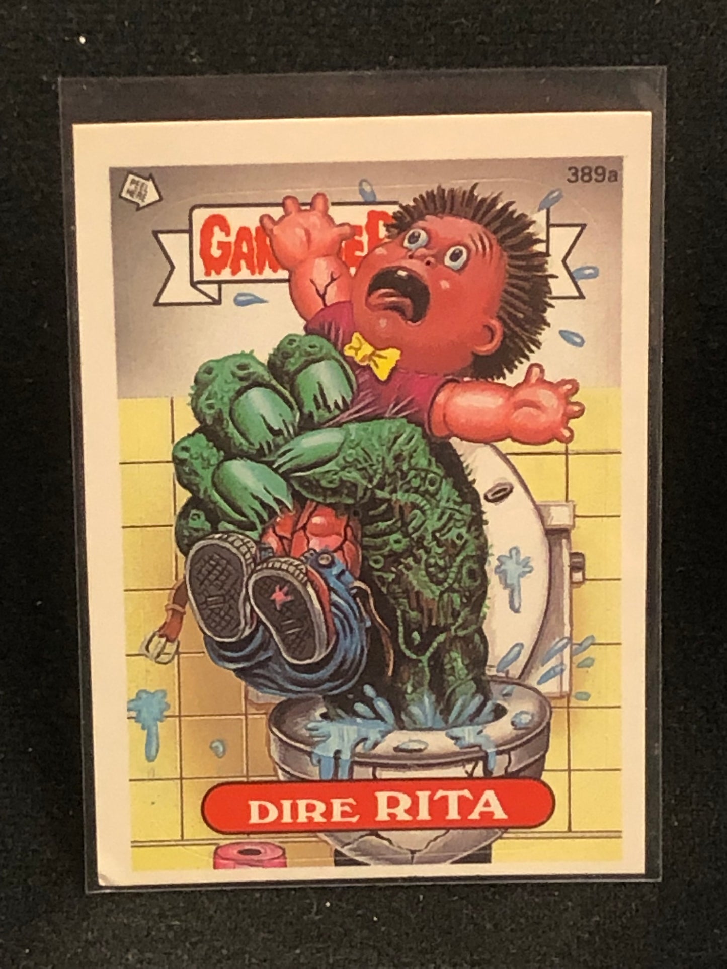 Garbage Pail Kids Original Series 10 (os10) 389a Dire Rita