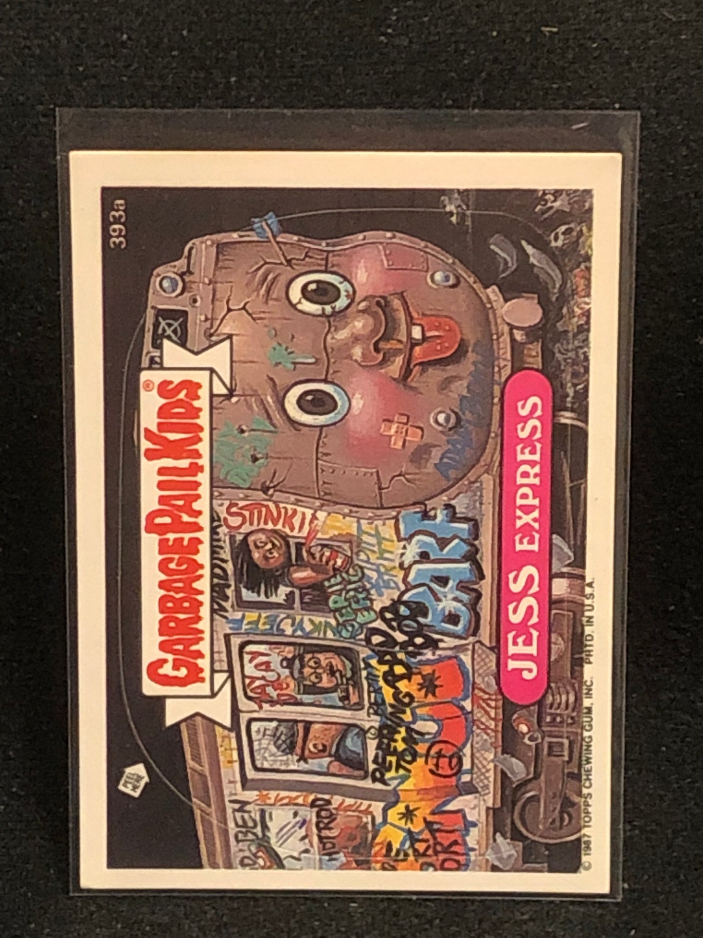 Garbage Pail Kids Original Series 10 (os10) 393a Jess Express