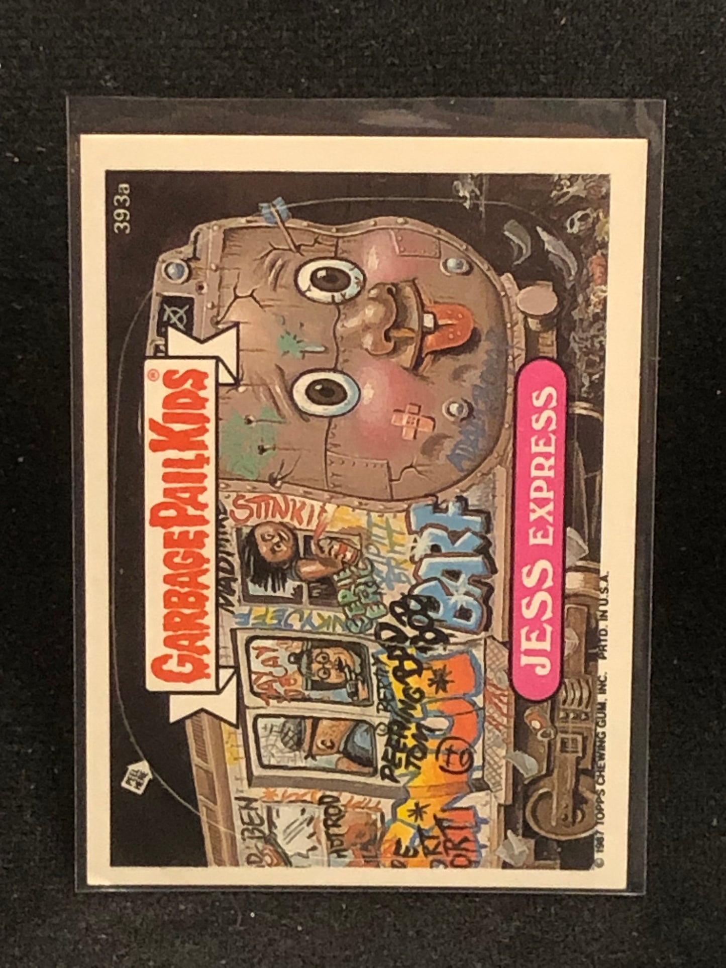 Garbage Pail Kids Original Series 10 (os10) 393a Jess Express