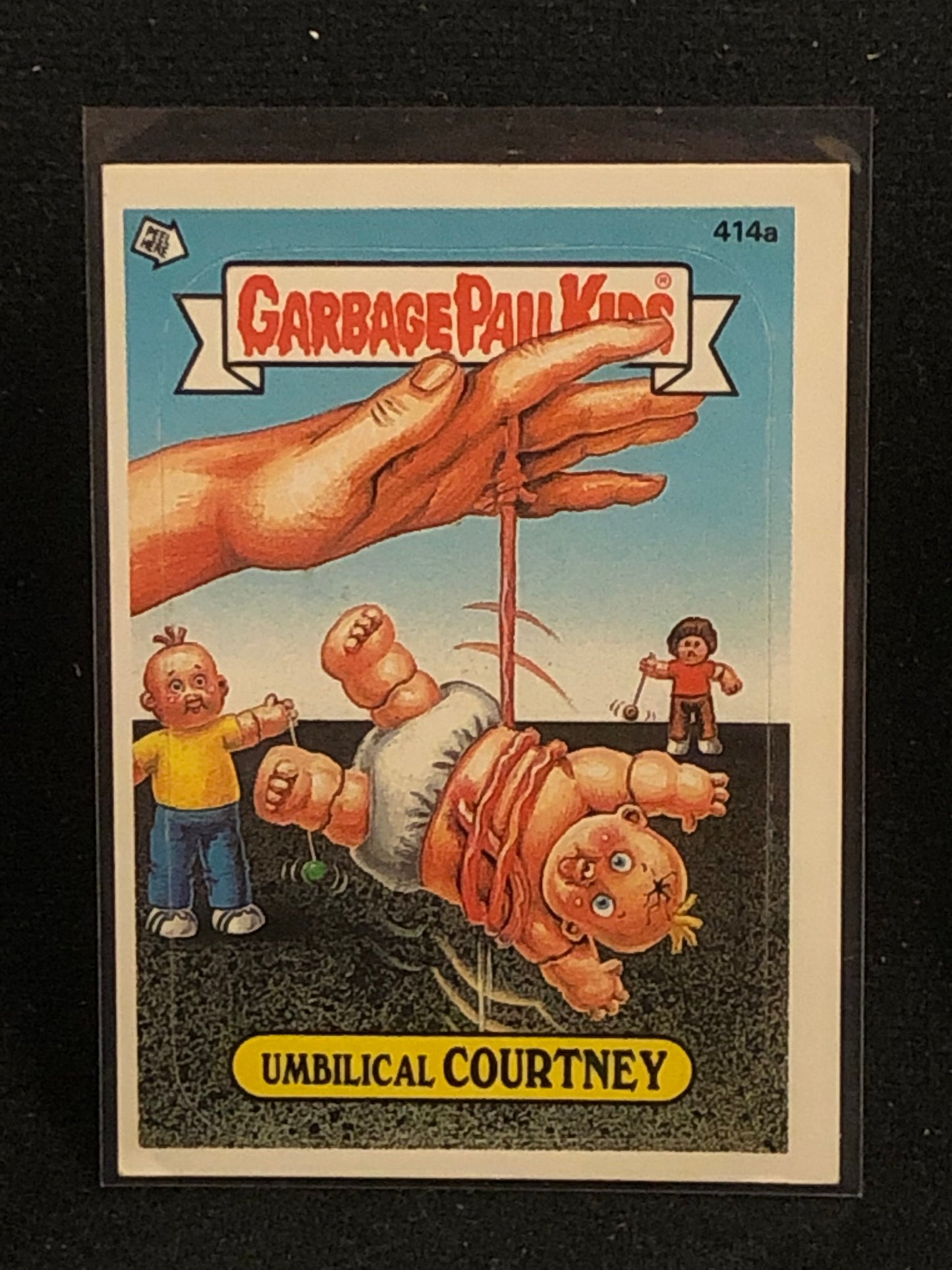 Garbage Pail Kids Original Series 10 (os10) 414a Umbilical Courtney