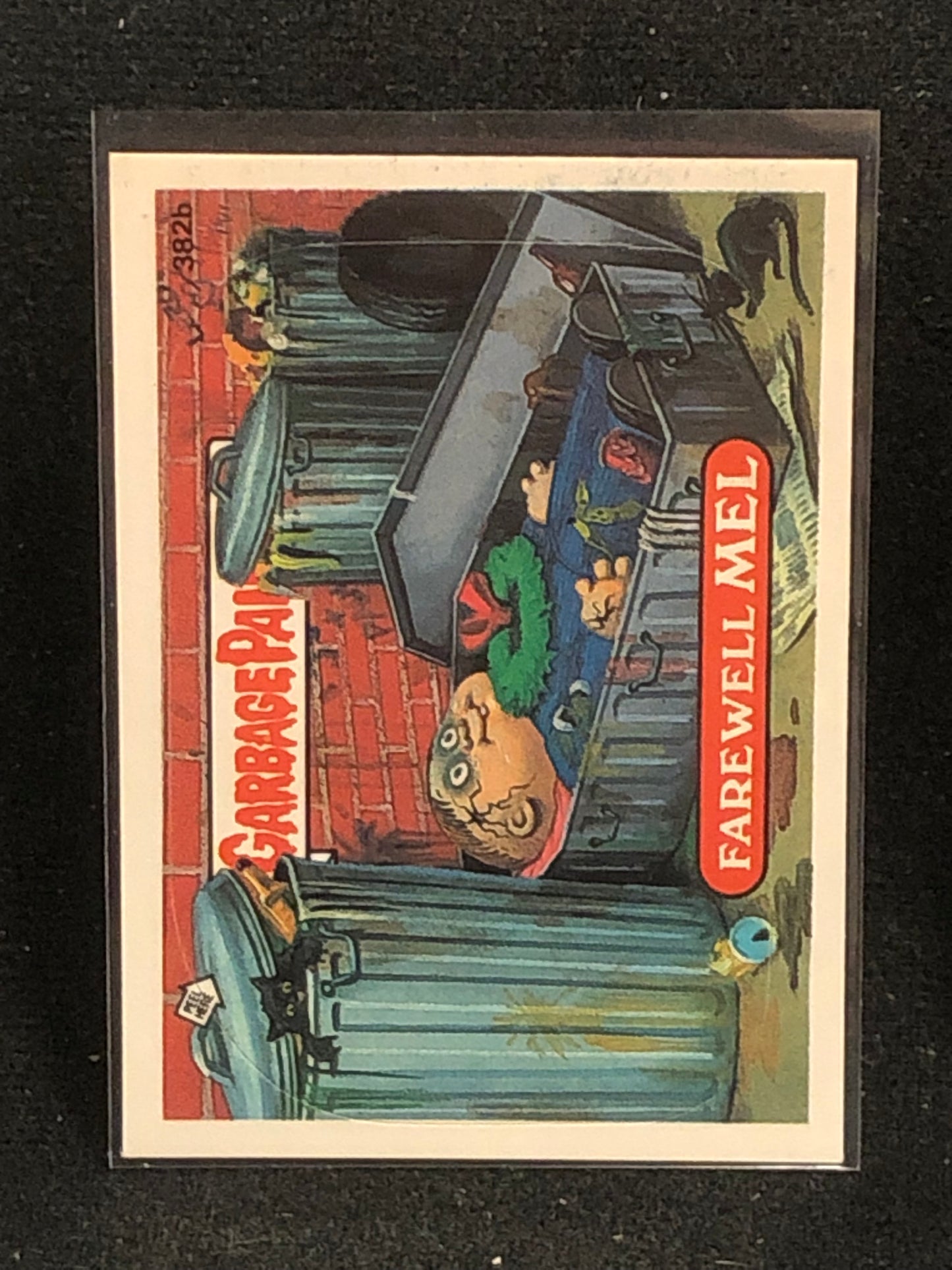 Garbage Pail Kids Original Series 10 (os10) 382b Farewell Mel