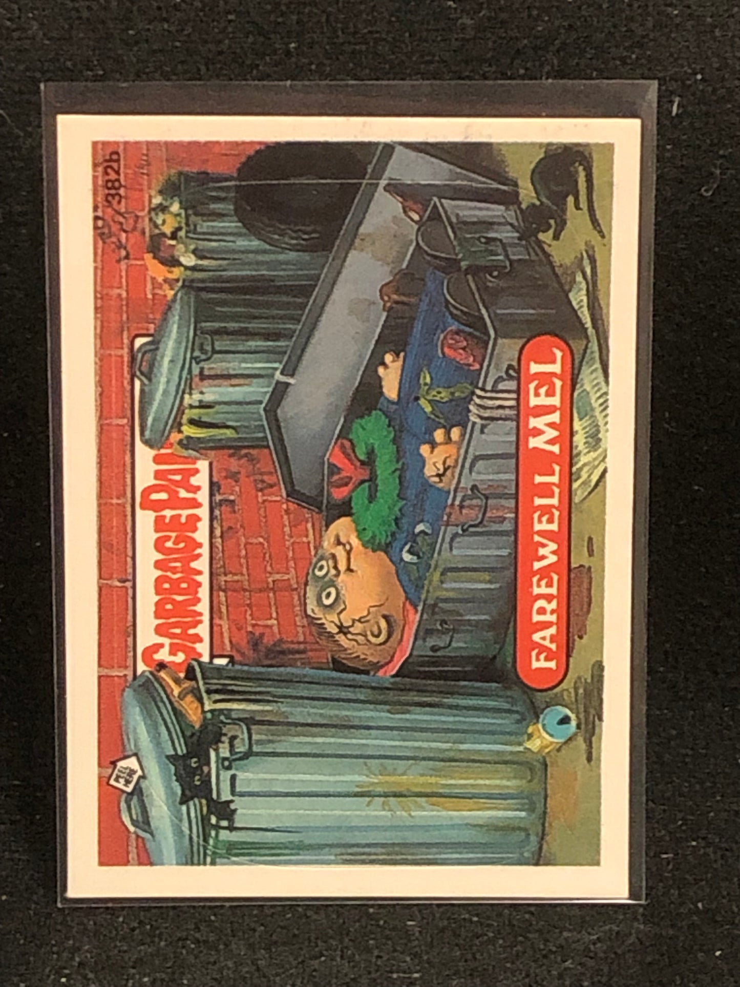 Garbage Pail Kids Original Series 10 (os10) 382b Farewell Mel