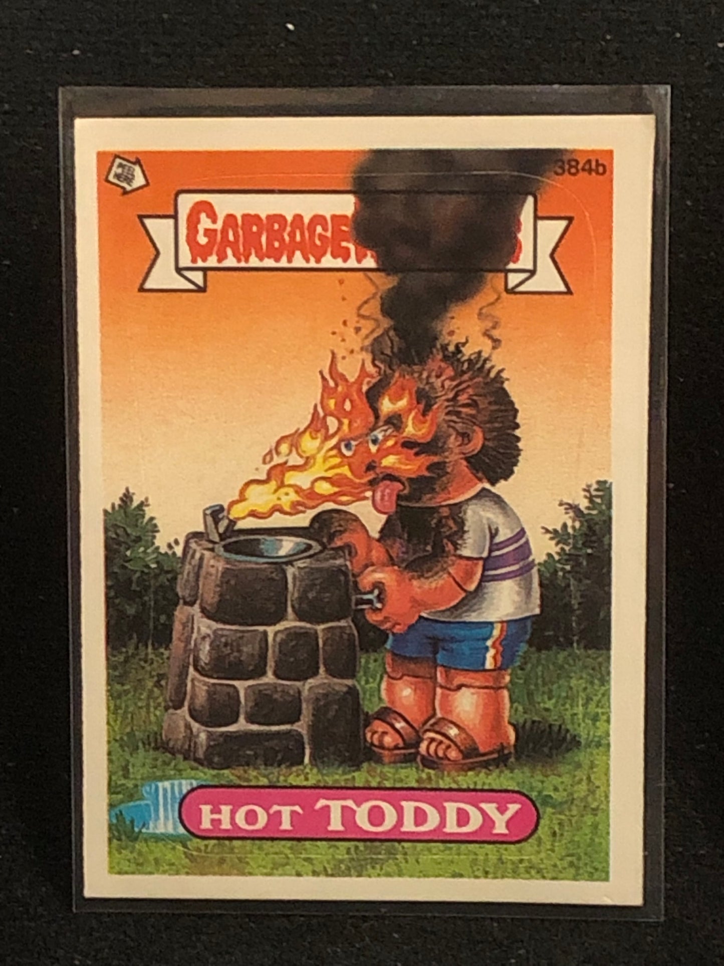 Garbage Pail Kids Original Series 10 (os10) 384b Hot Toddy