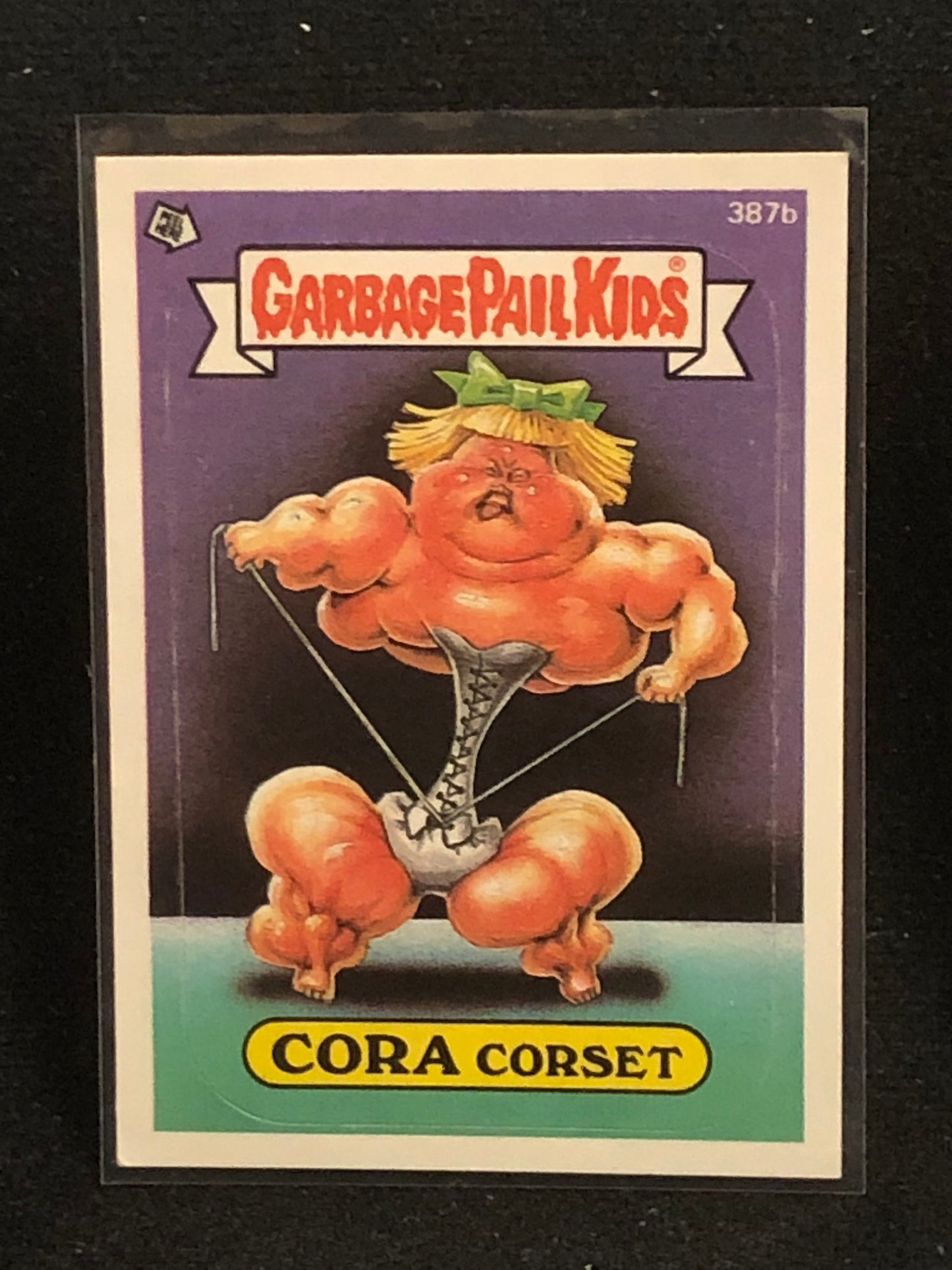 Garbage Pail Kids Original Series 10 (os10) 387b Cora Corset