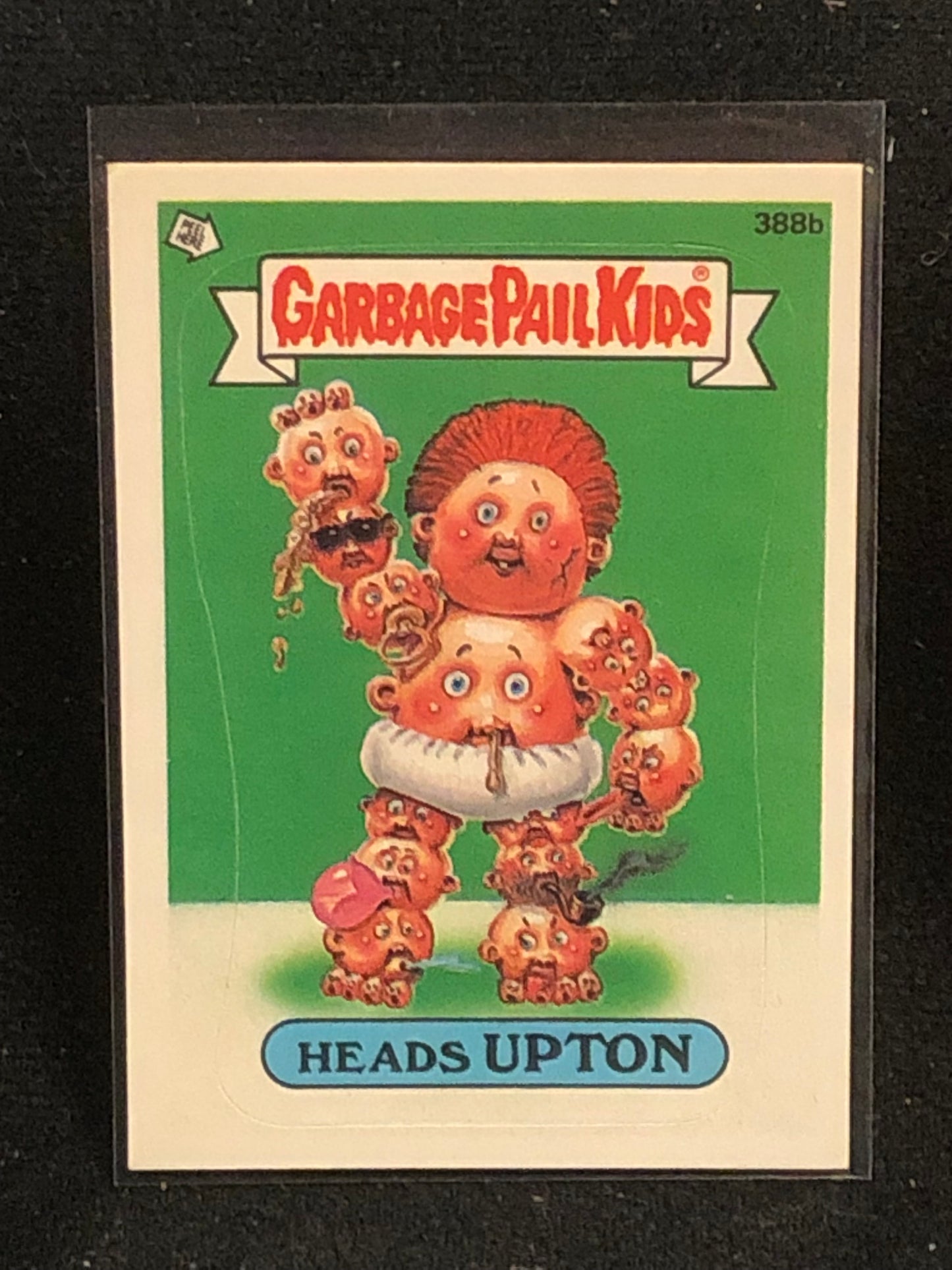 Garbage Pail Kids Original Series 10 (os10) 388b Heads Upton