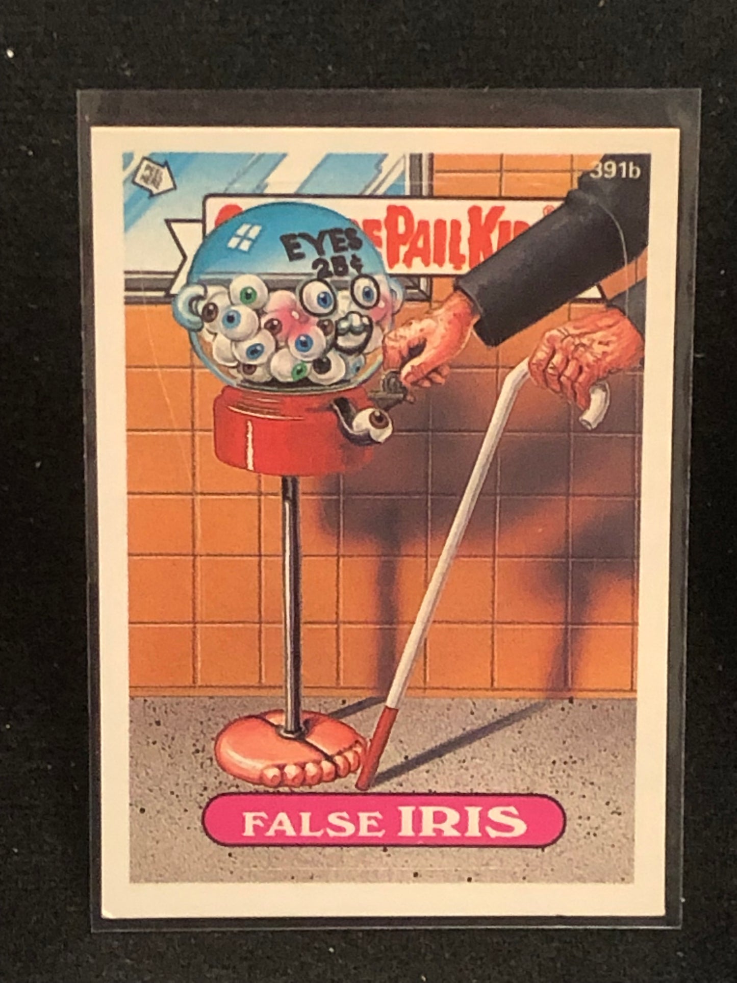 Garbage Pail Kids Original Series 10 (os10) 391b False Iris