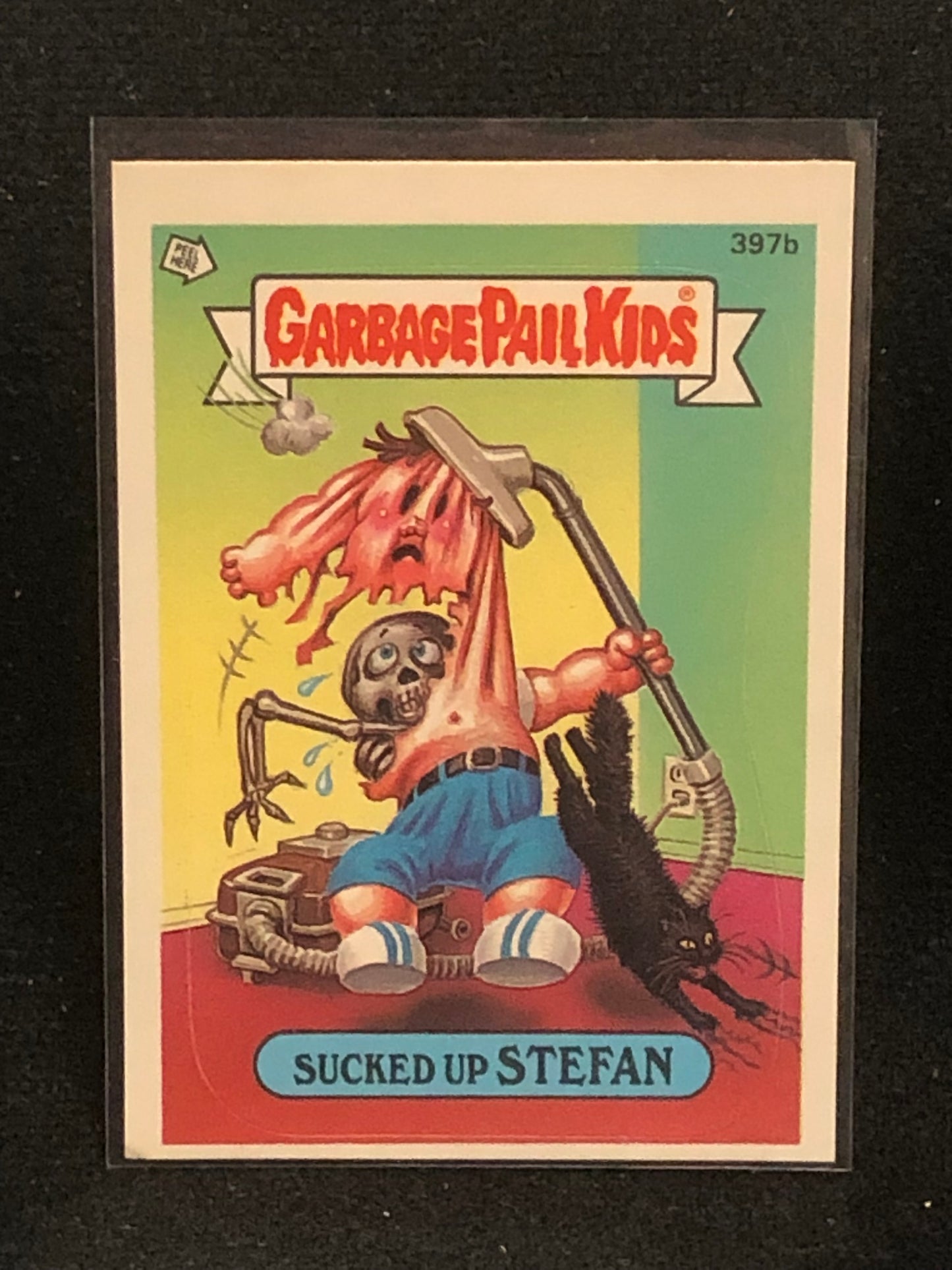 Garbage Pail Kids Original Series 10 (os10) 397b Sucked Up Stefan