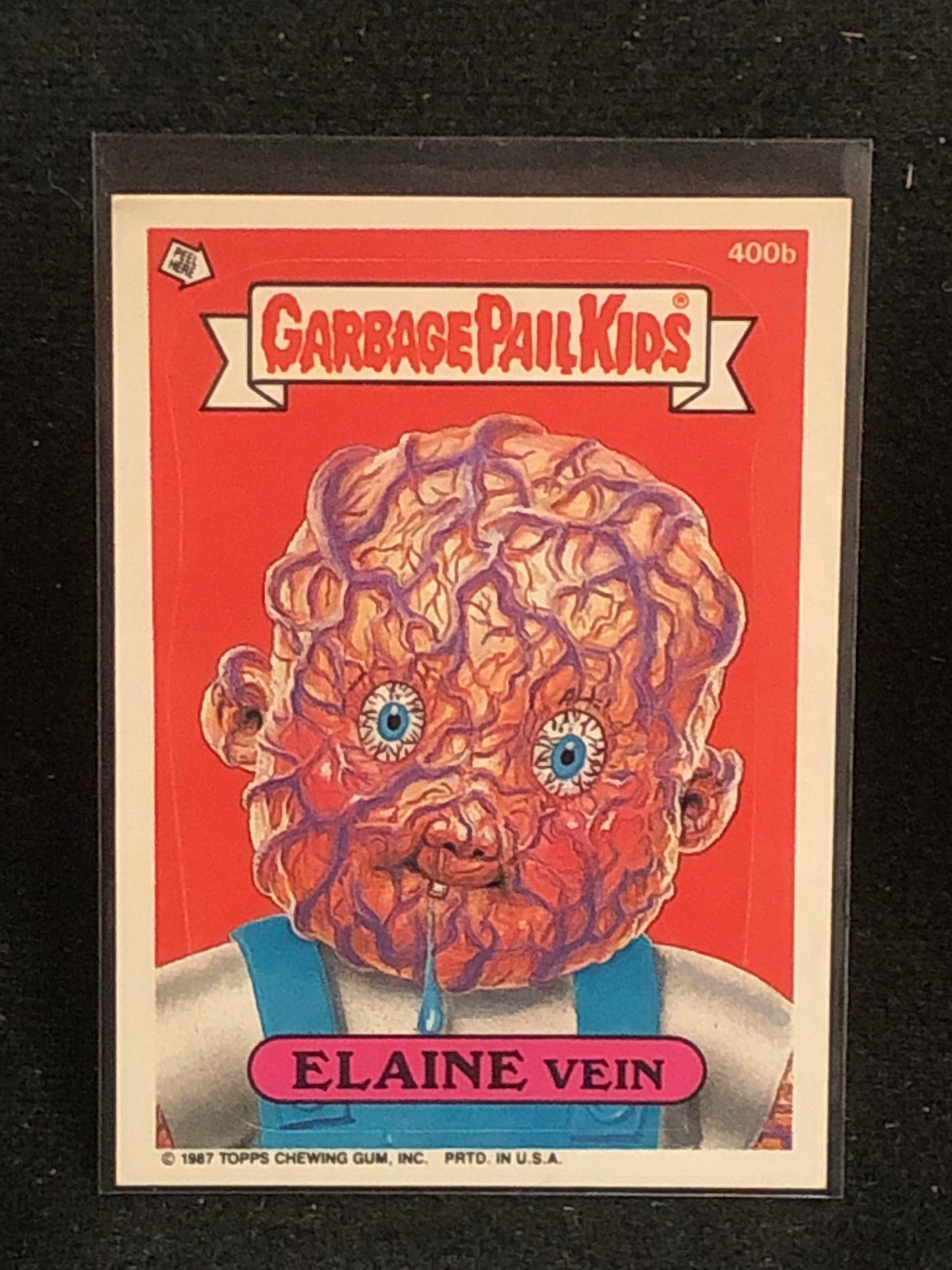 Garbage Pail Kids Original Series 10 (os10) 400b Elaine Vein