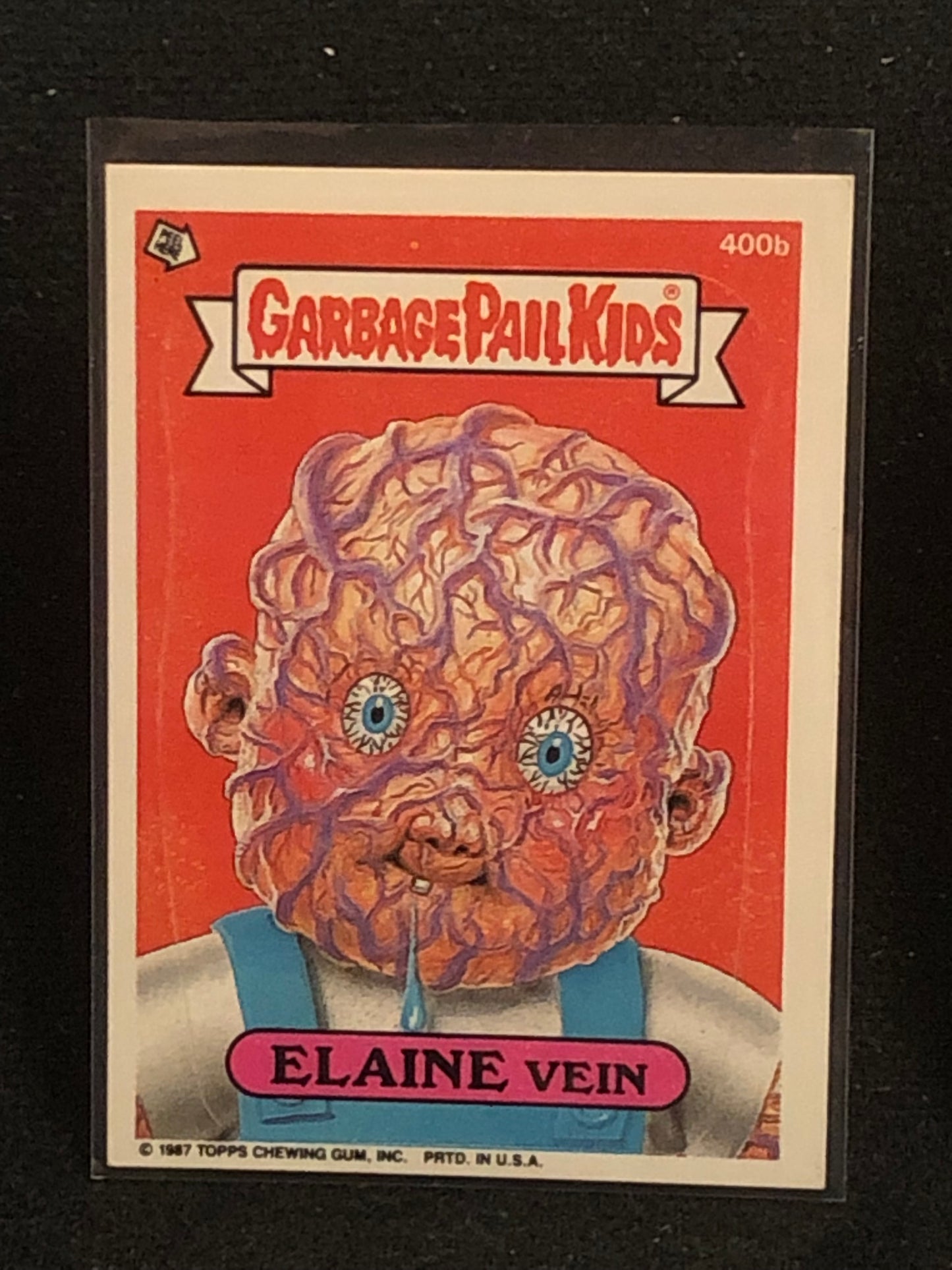 Garbage Pail Kids Original Series 10 (os10) 400b Elaine Vein