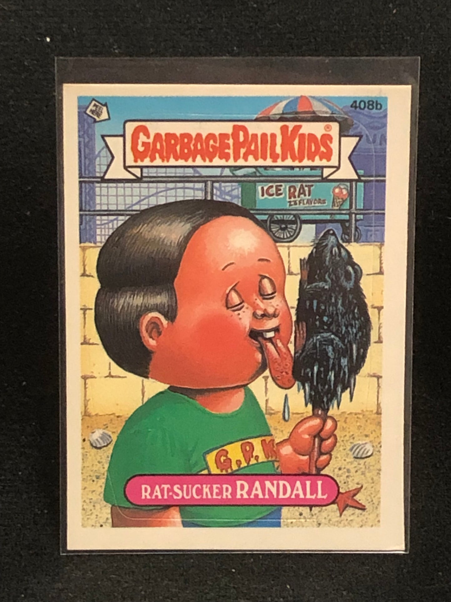 Garbage Pail Kids Original Series 10 (os10) 408b Rat Sucker Randall
